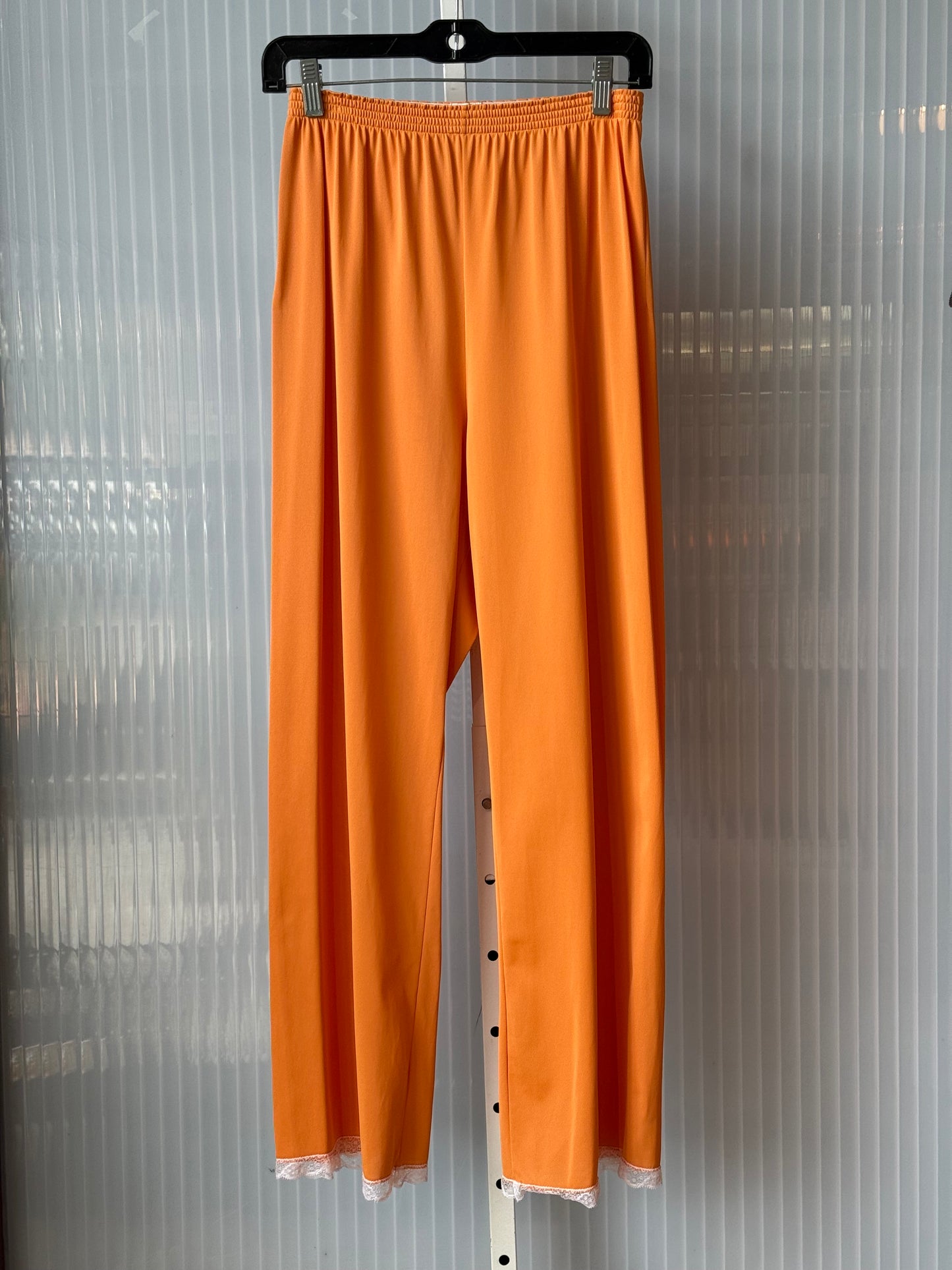Late 50s/Early 60s Orange 2-Piece Pajama Set