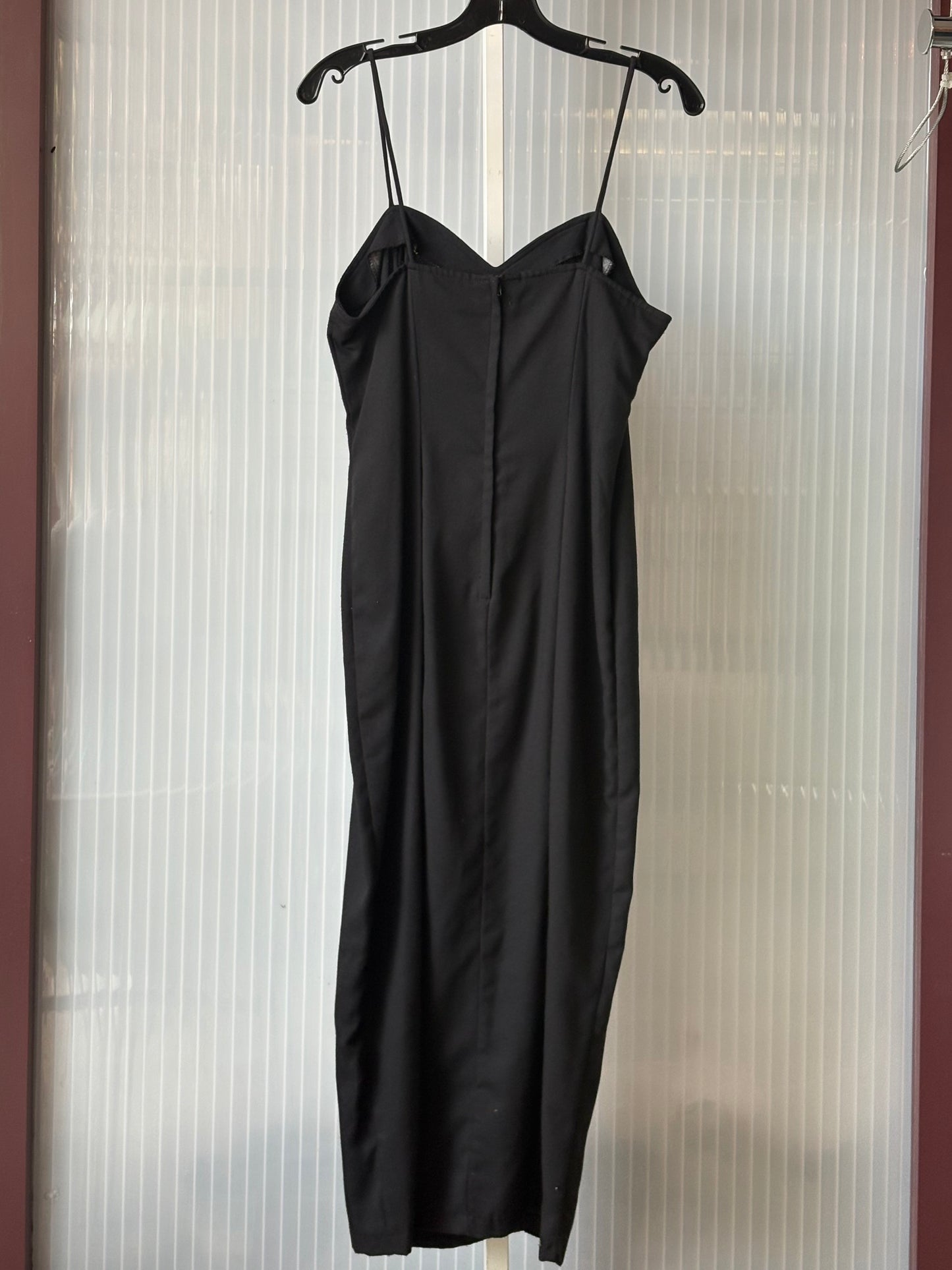 1970s/80s Black Sleeveless Dress