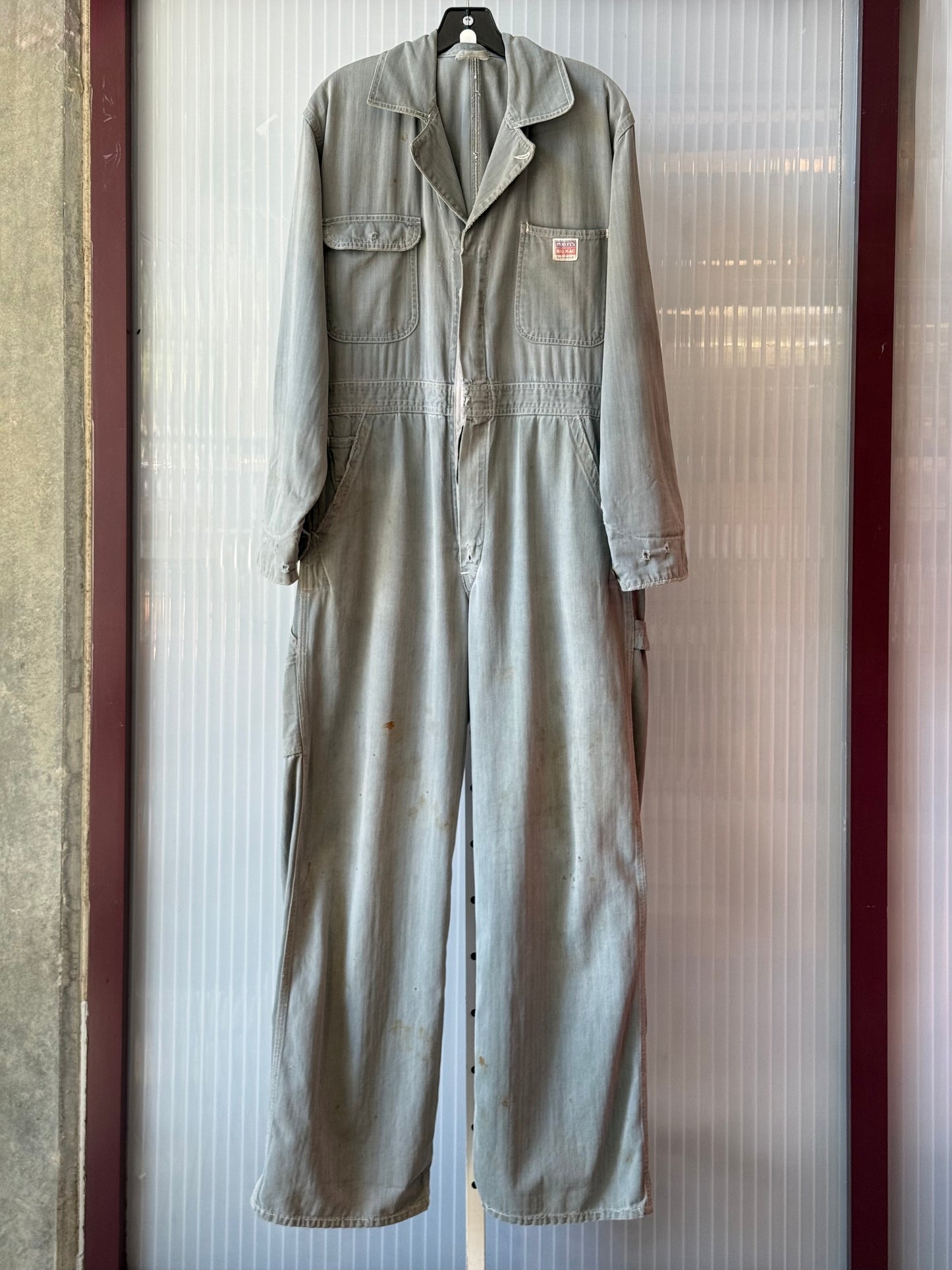 1960s JCPenny "Big Mac" Distressed Coveralls