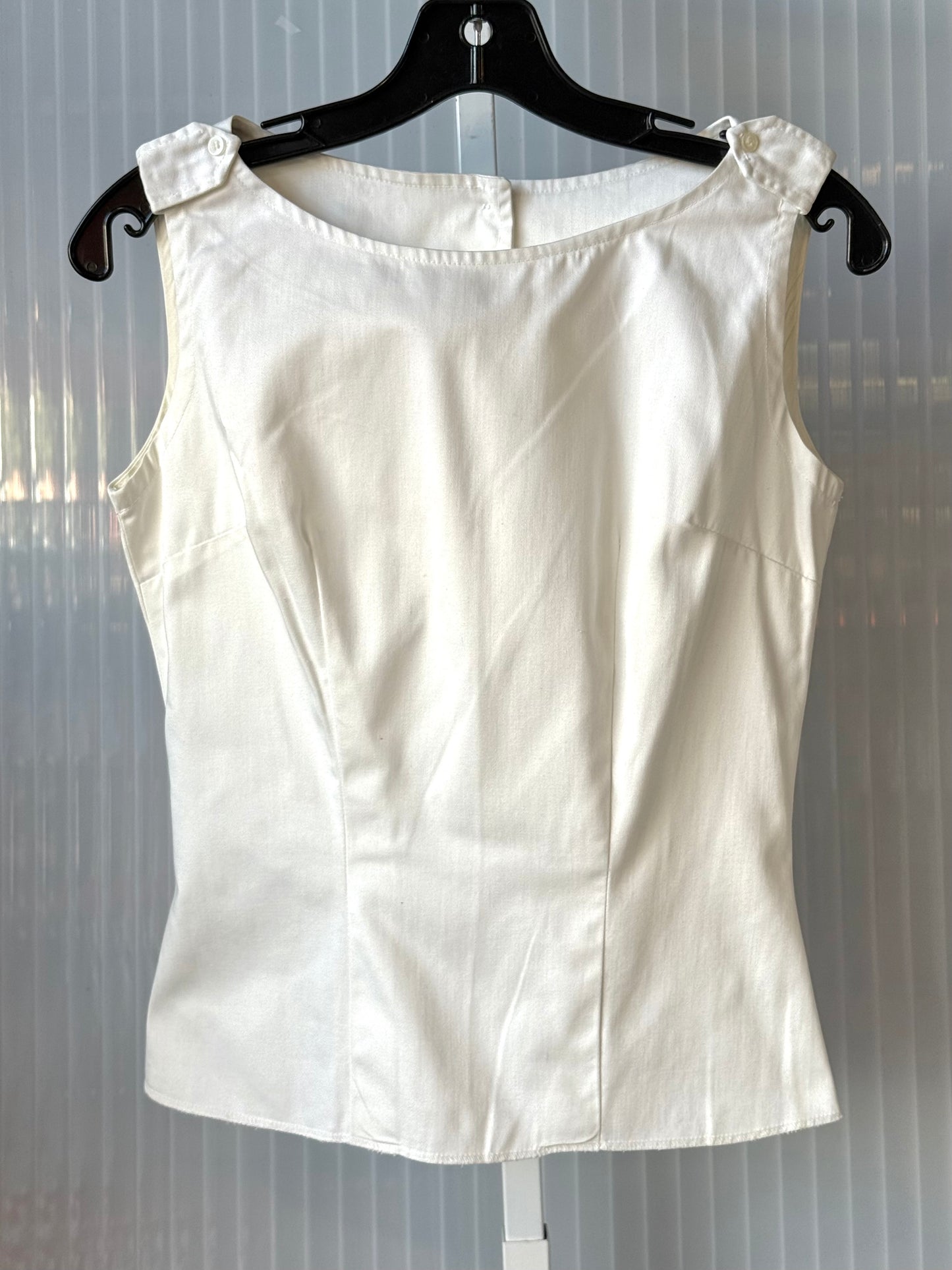 1960s White Top & Skirt Set