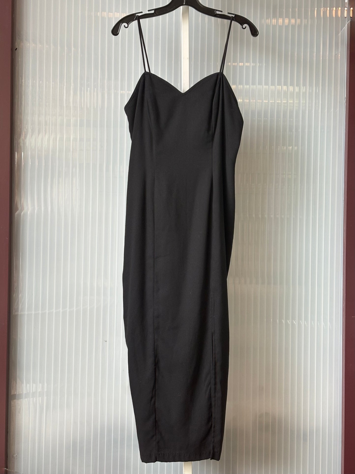 1970s/80s Black Sleeveless Dress