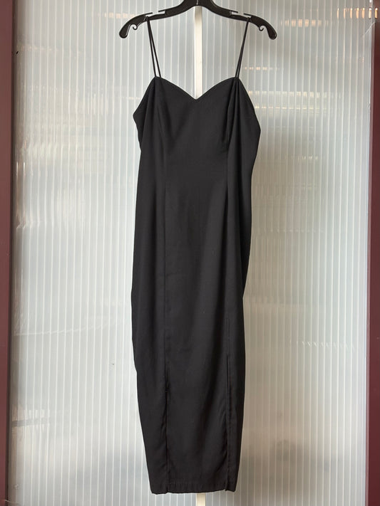 1970s/80s Black Sleeveless Dress