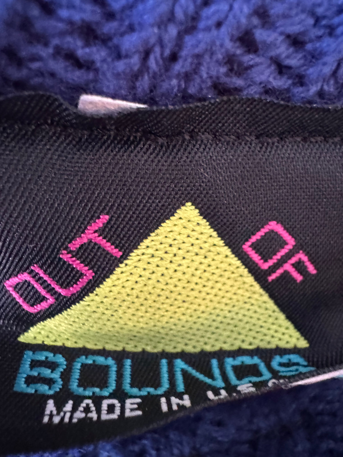 1980s Multicolor Knit Hip-Hop Sweater