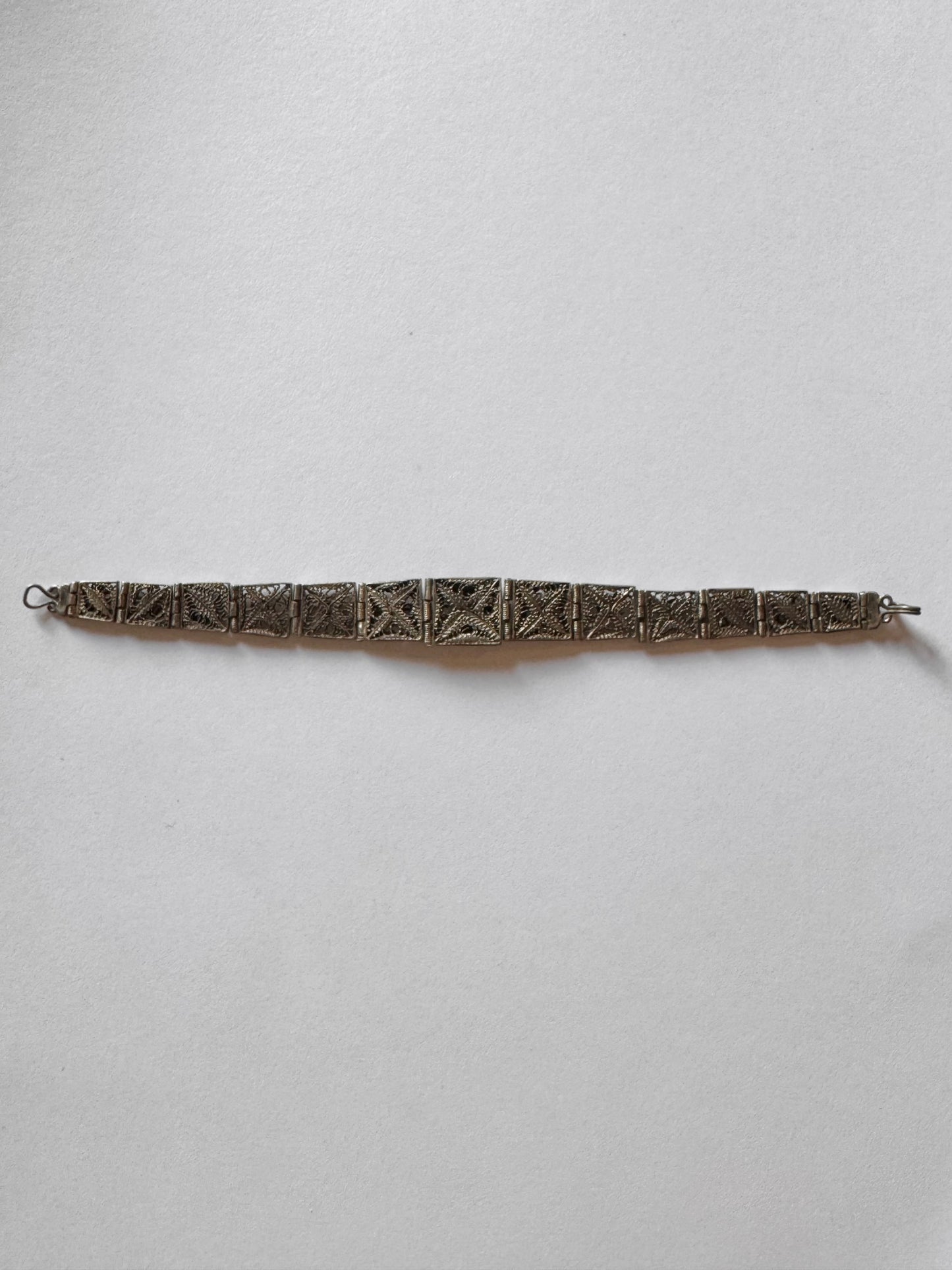 Silver Filligree Zodiac Bracelet