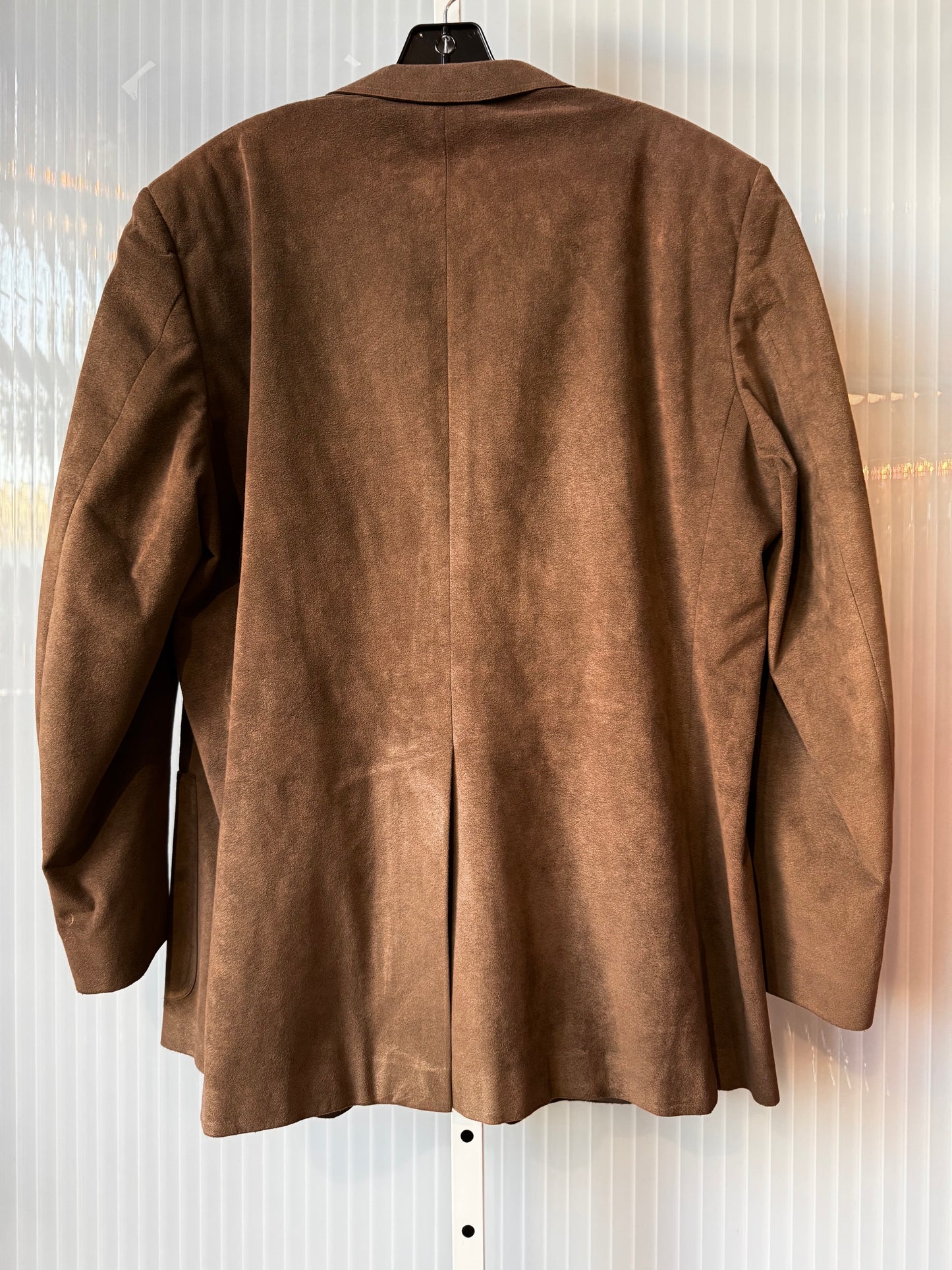 1970s Brown Suede Blazer