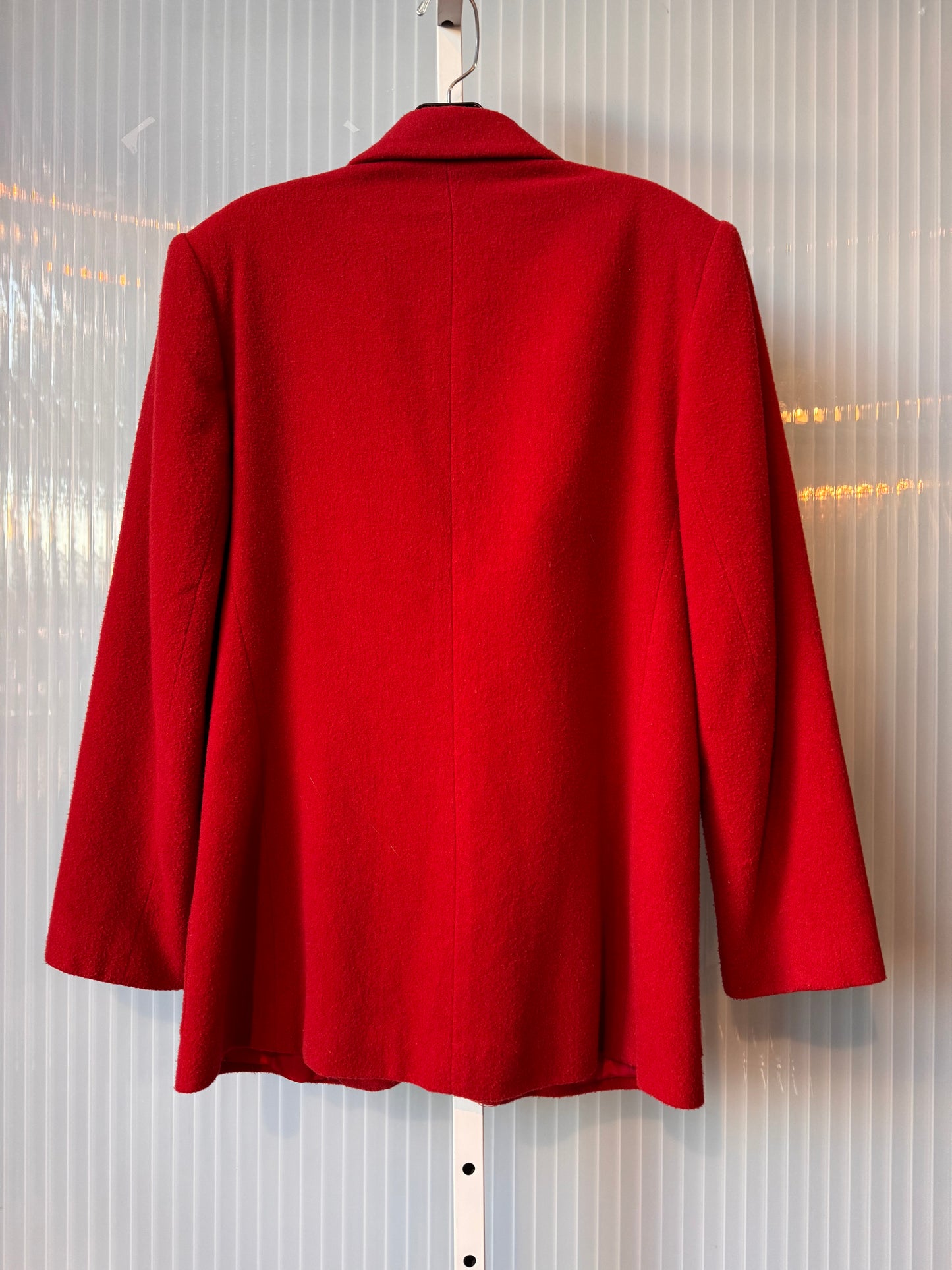 1970s Red Wool-Blend Blazer