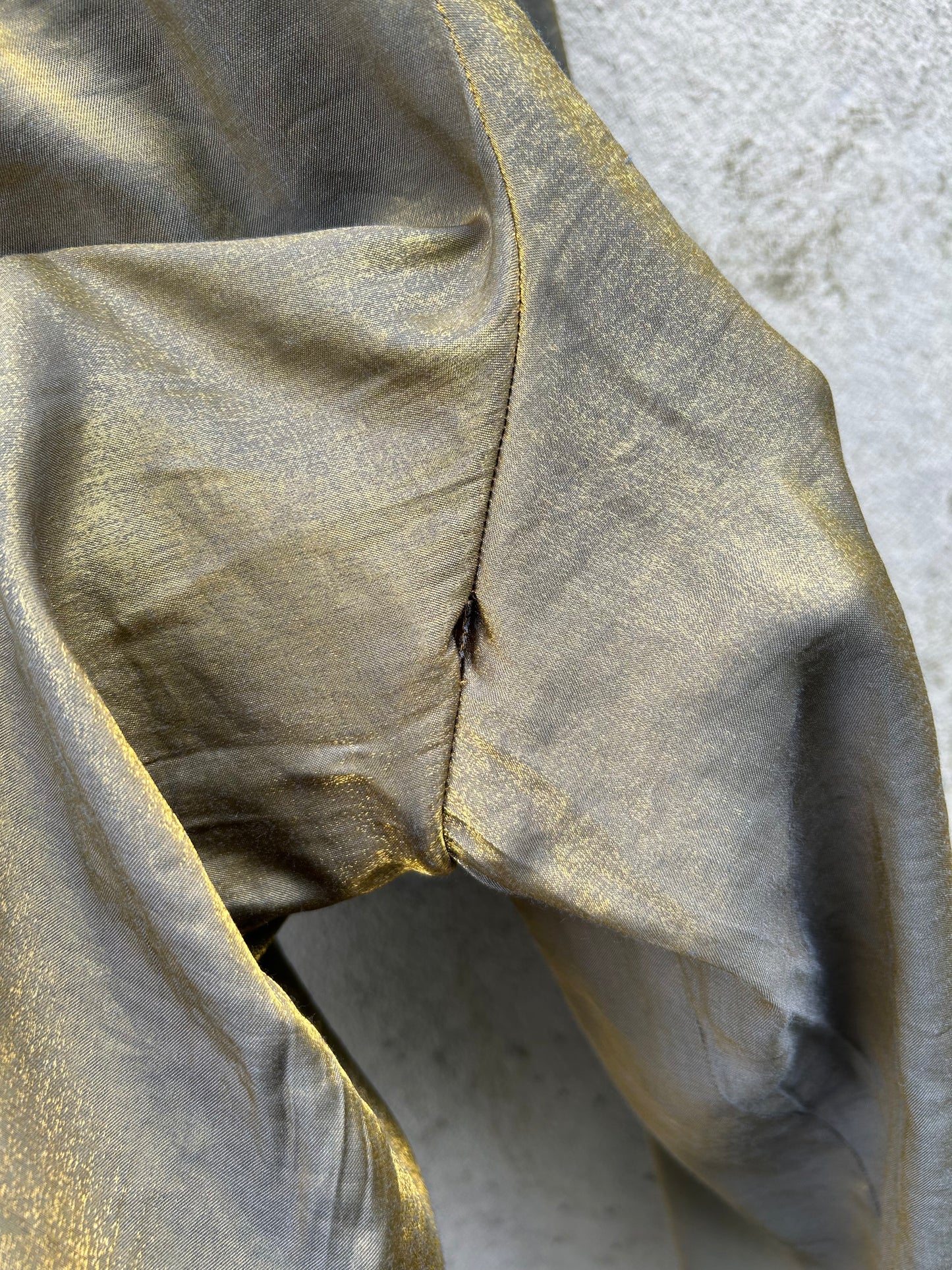 1990s Victoria’s Secret Gold 3-Piece Pajama Set