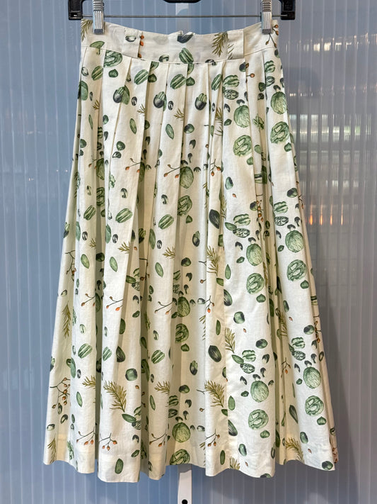1950s Nuts and Berries Swing Skirt