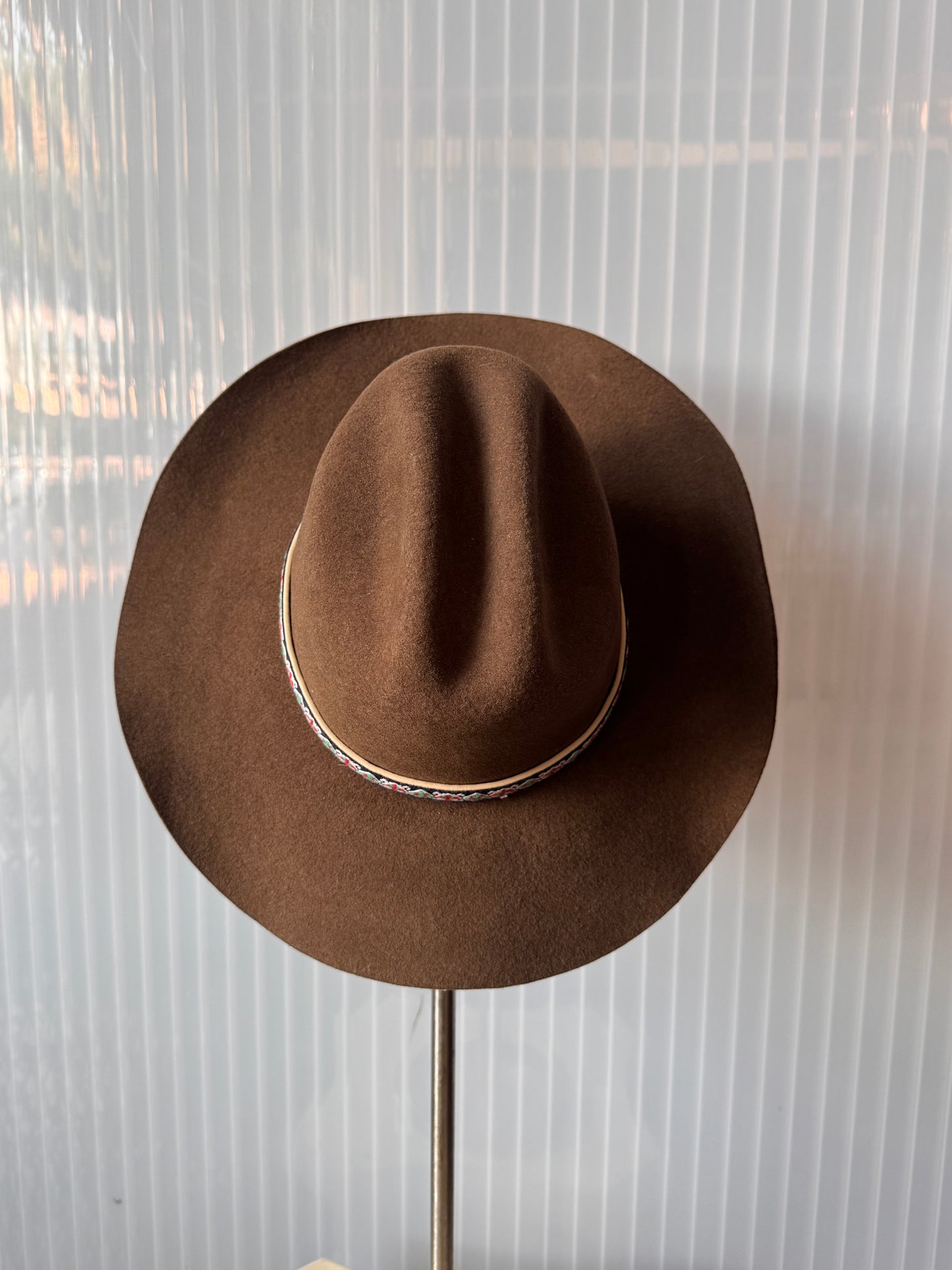 2000s Montecarlo Brown Wool-Felt Western Hat