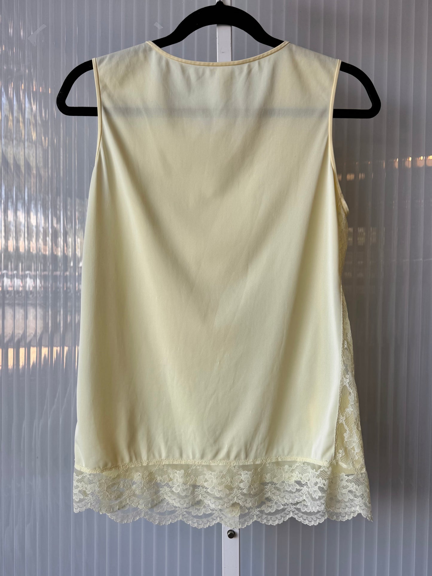 1960s Yellow Pajama Top