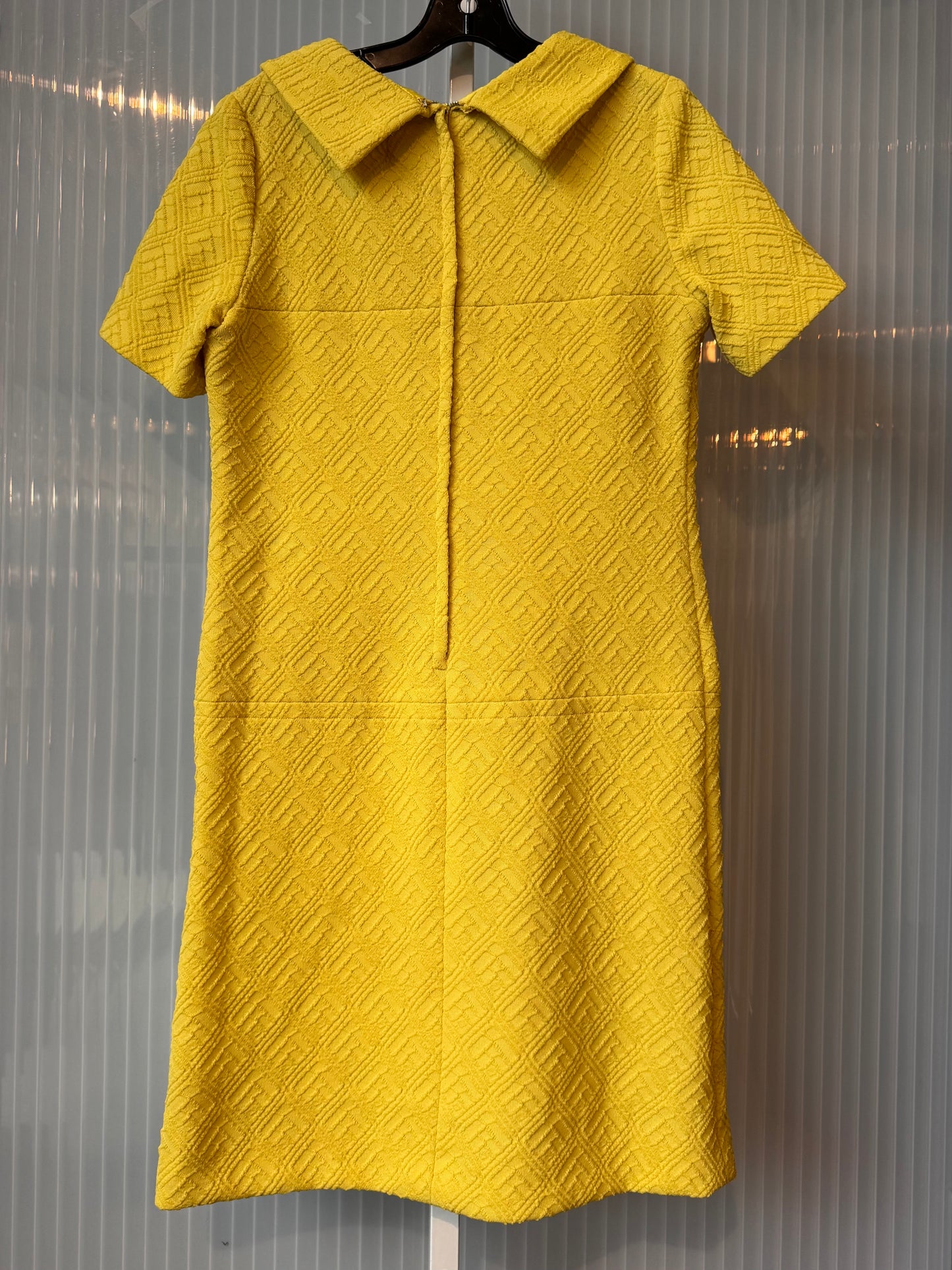 1970s Mod Style Yellow Dress