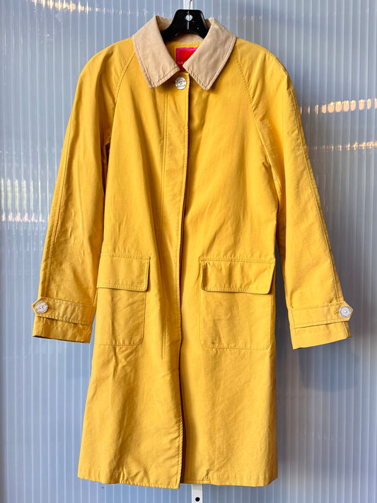 Yellow Button-Down Raincoat