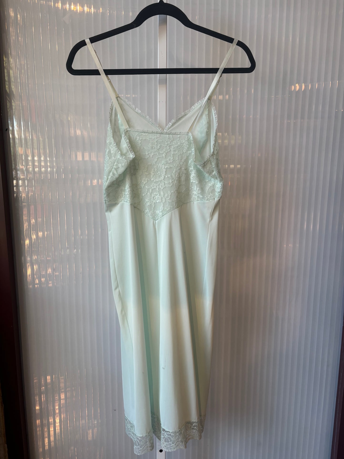 1950s Sky Blue Slip