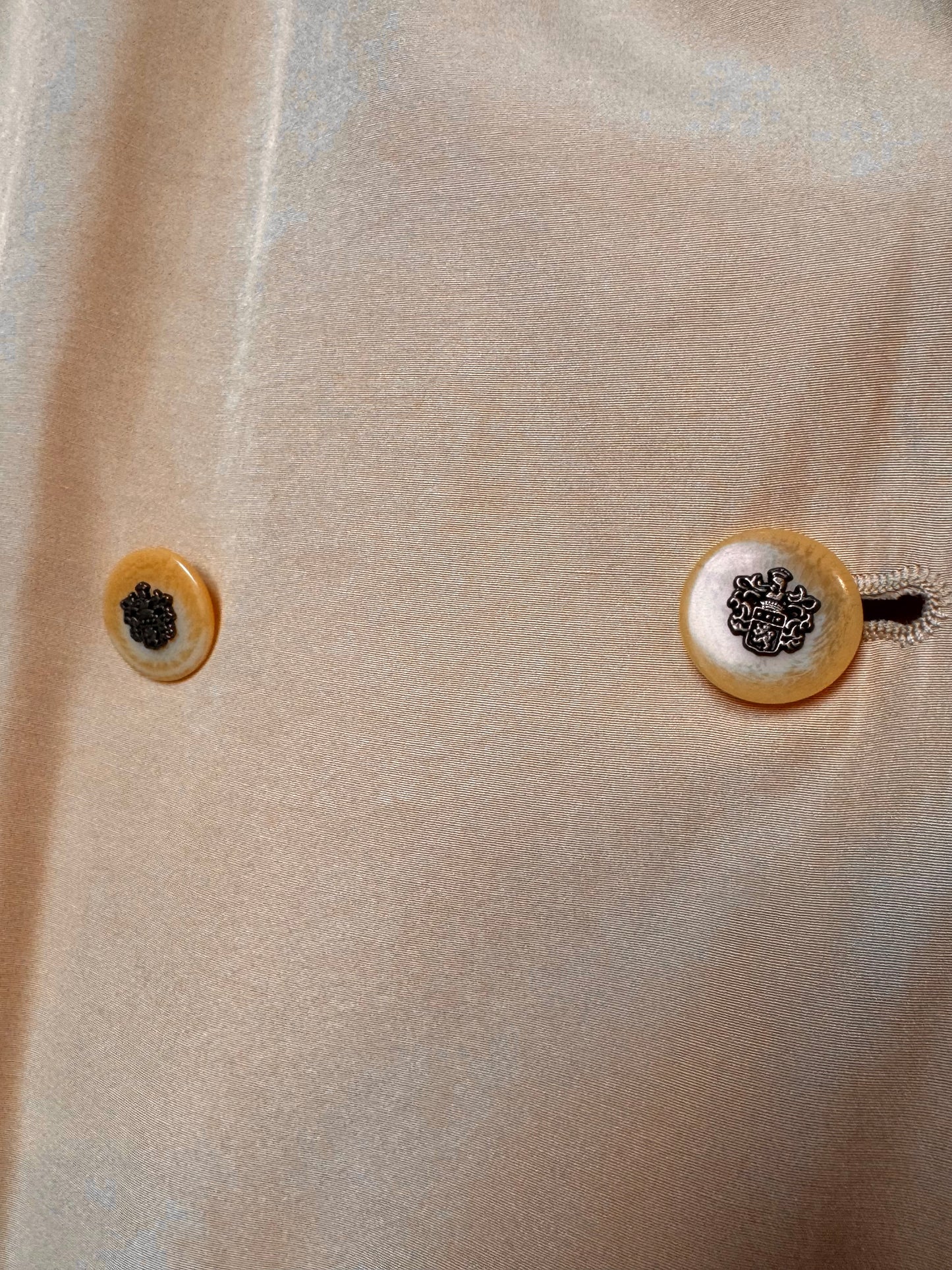 1980s Light Mustard Yellow Trench Coat