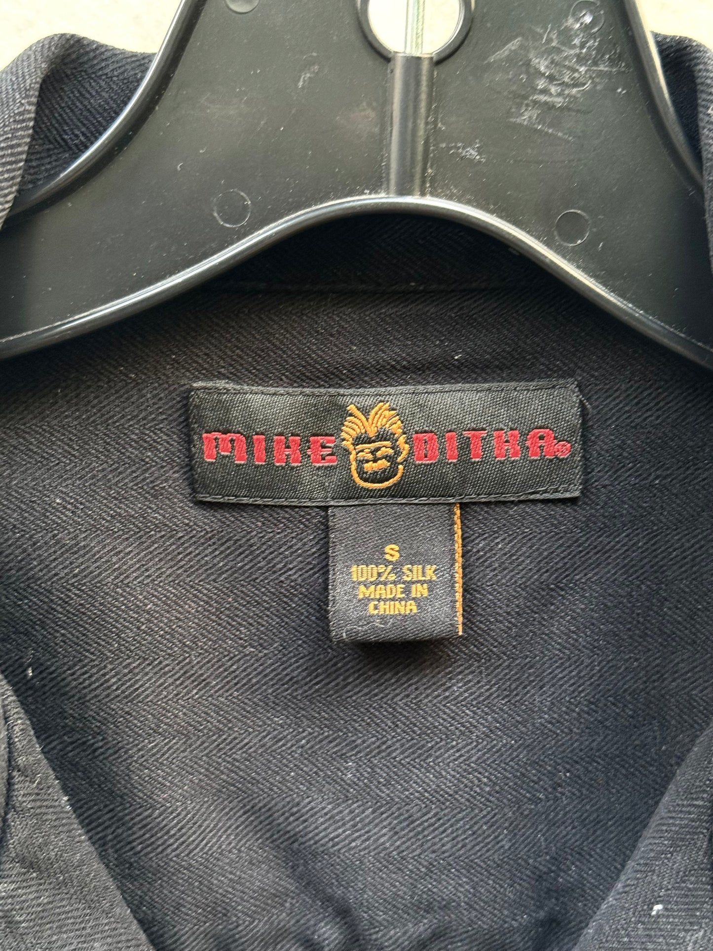 Mike Ditka Black Collared Shirt
