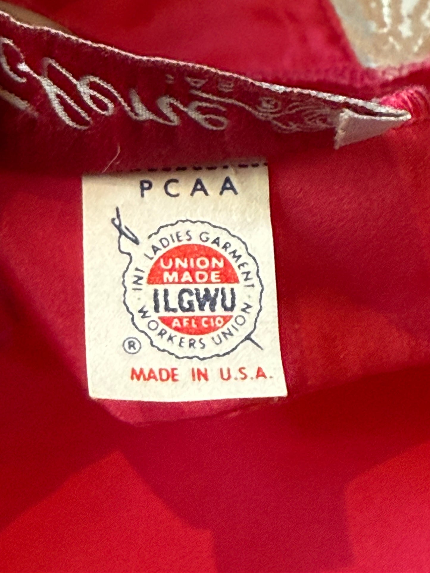 1980s Fuchsia High Collar Blouse with Lace Details