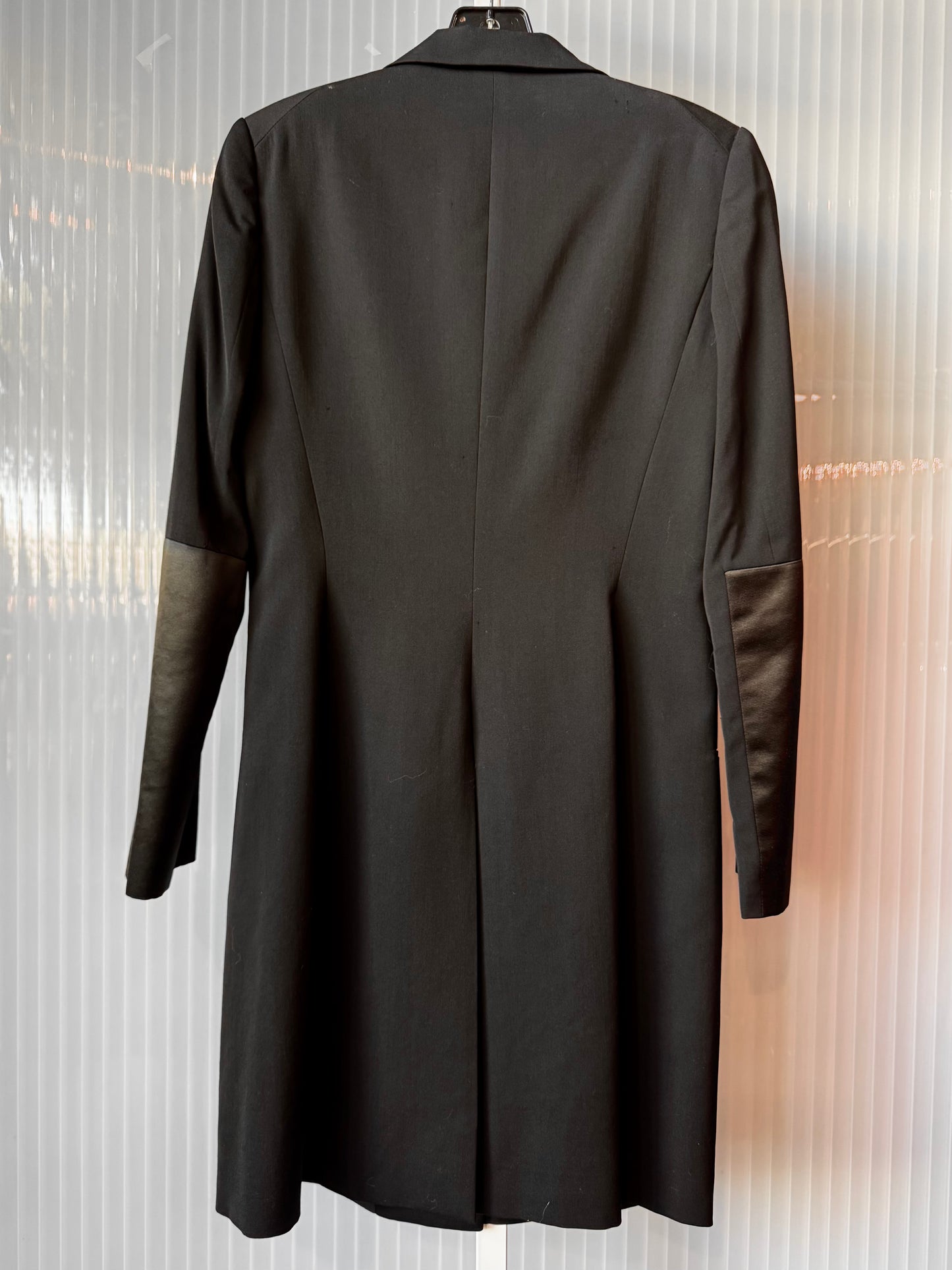 Y2K Formal Black Coat