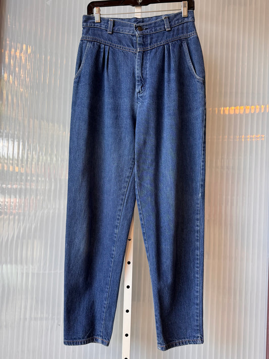1980s Levi's Misses Pleated Jeans
