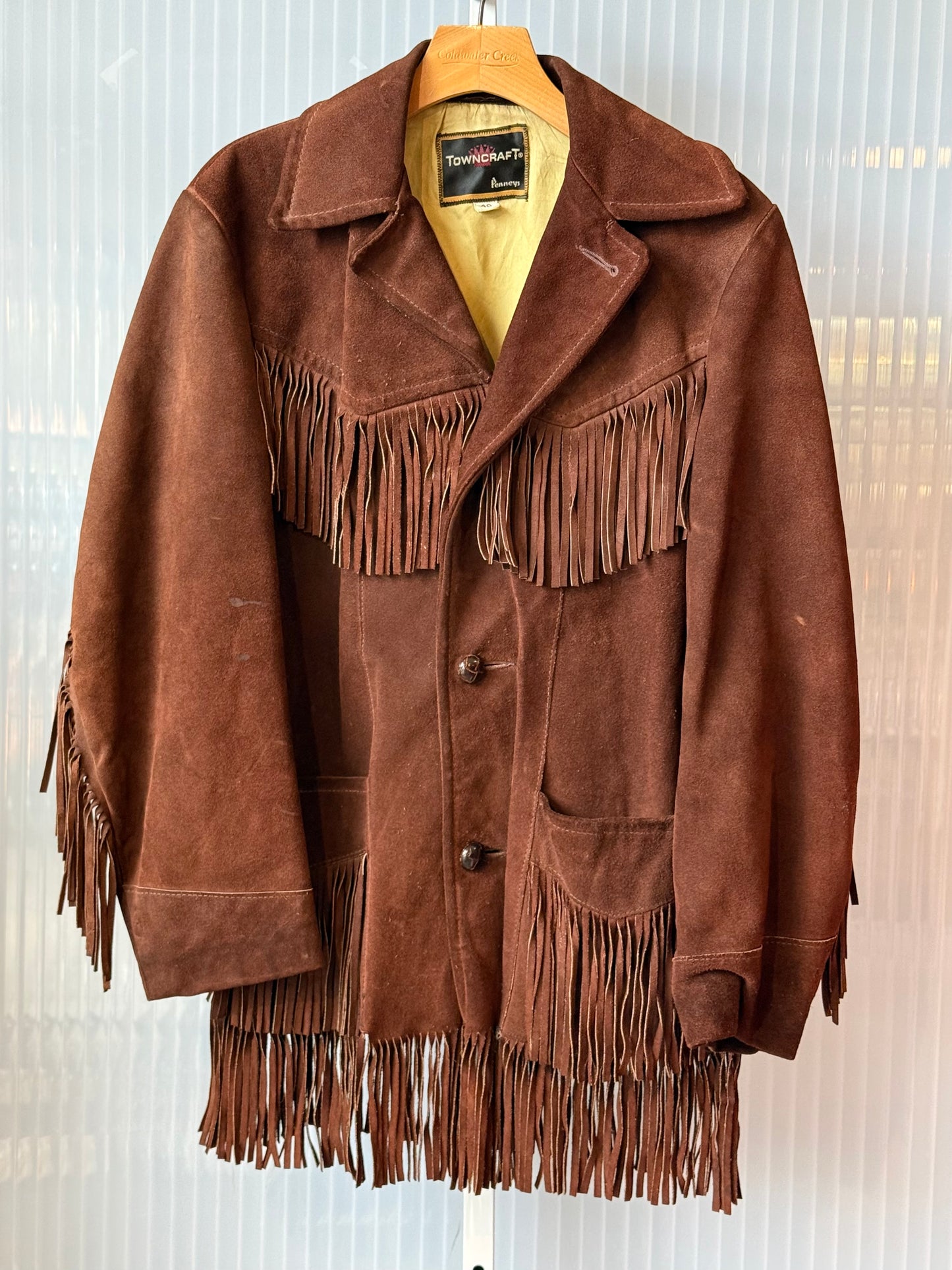 1970s Suede Fringe Western-Style Jacket