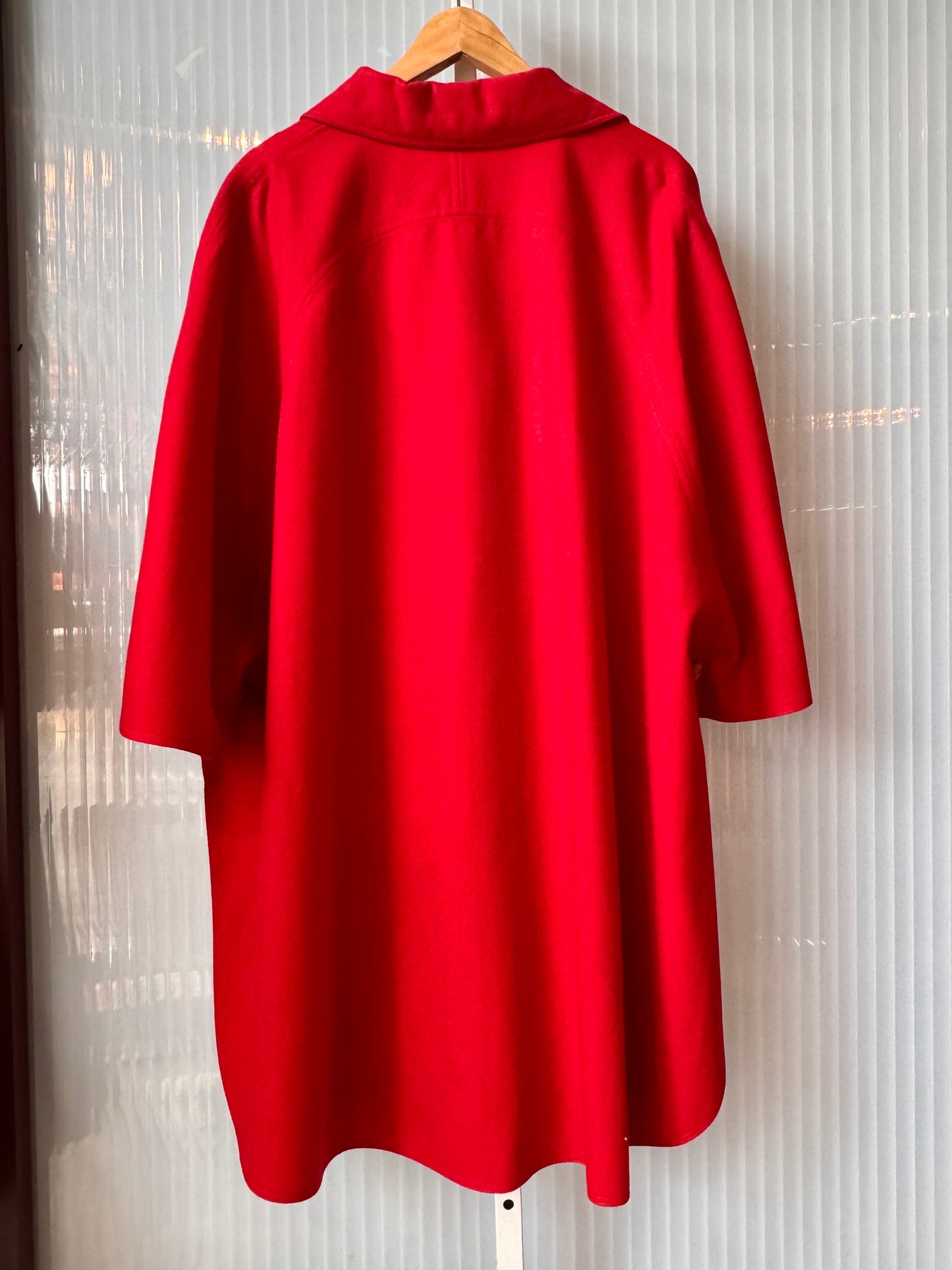 1970s Homemade Red Riding Cape