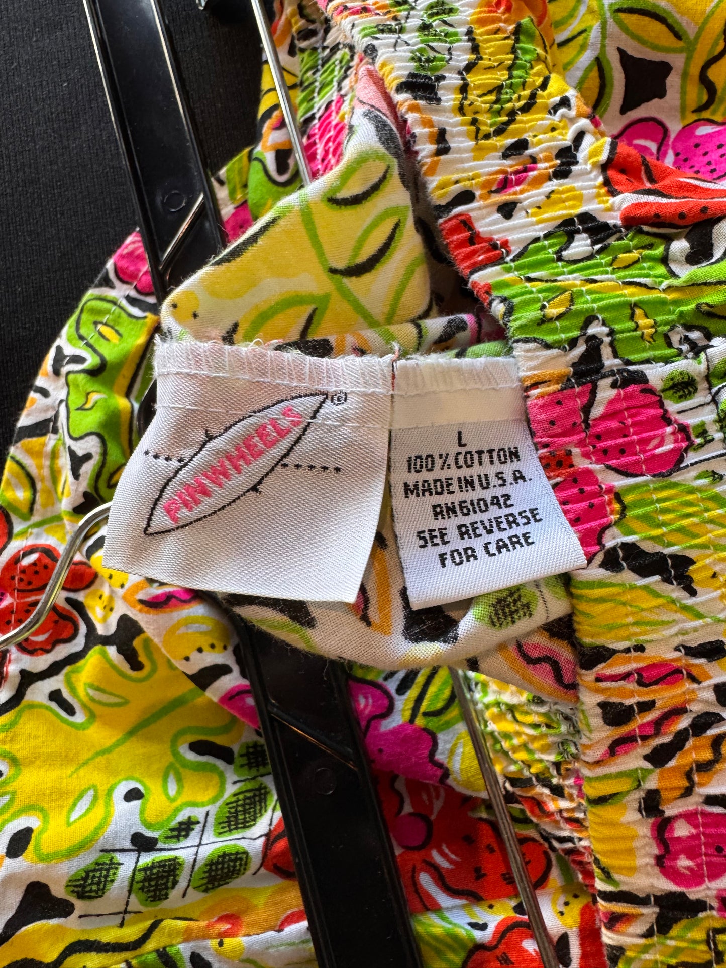 1980s Vibrant Floral Shorts