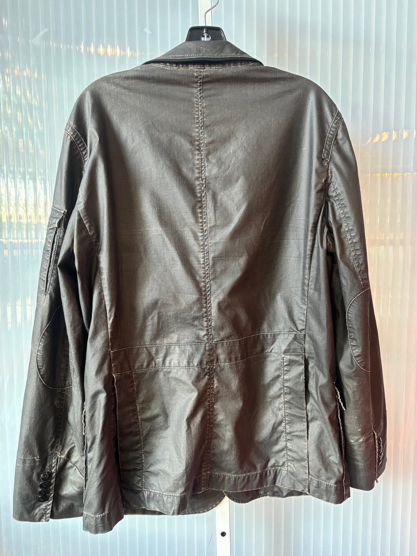 1990s Armani Exchange Dark Gray Jacket