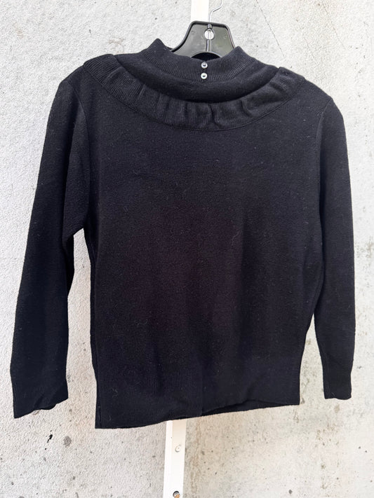 1960s Black Turtleneck Sweater