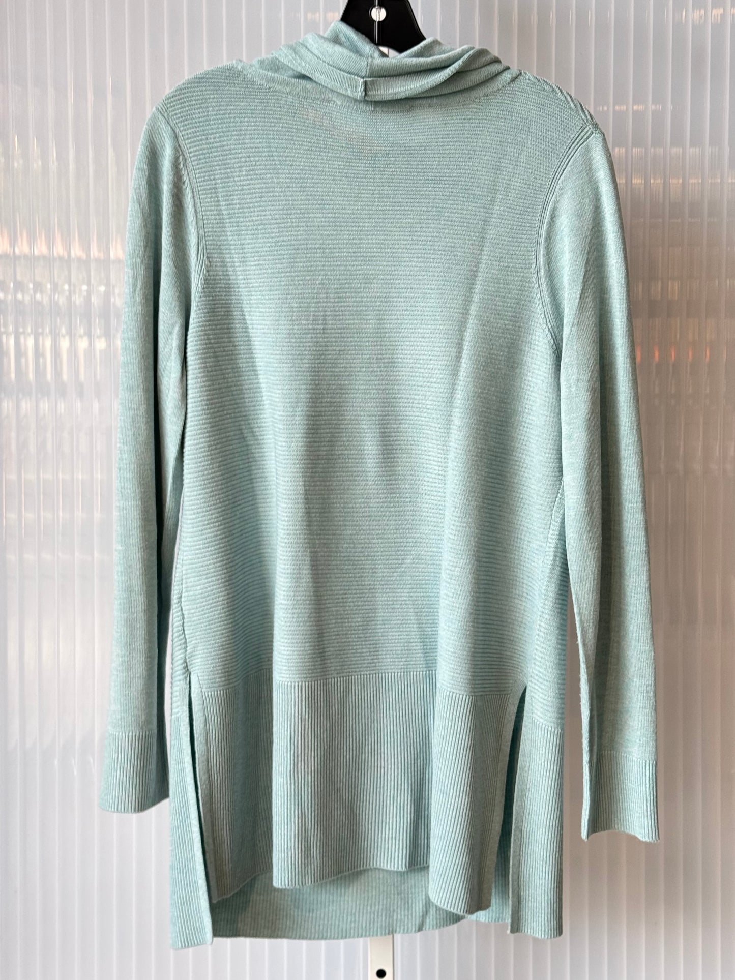 Pale Blue Knit Boat Neck Sweater