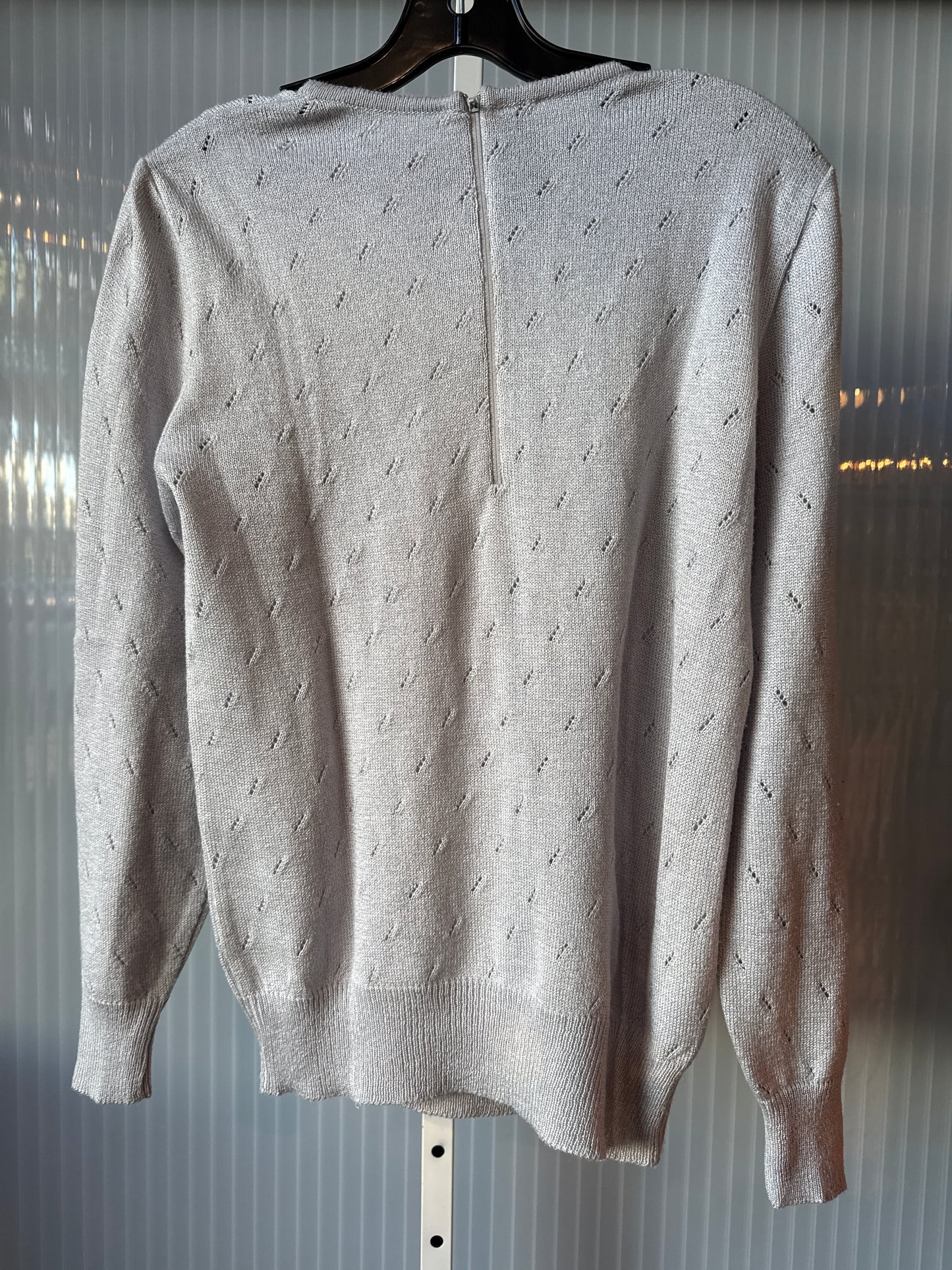 Slate Gray Knit Sweater