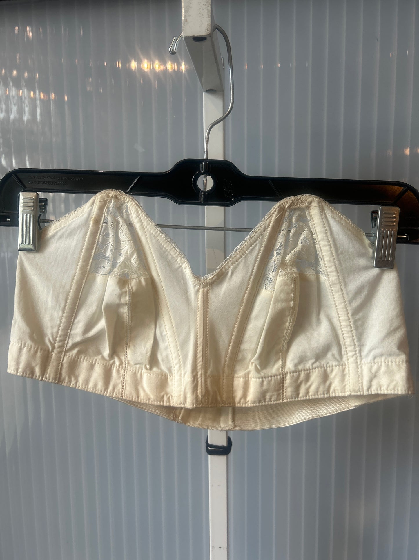 1940s/50s Off-White Strapless Bra