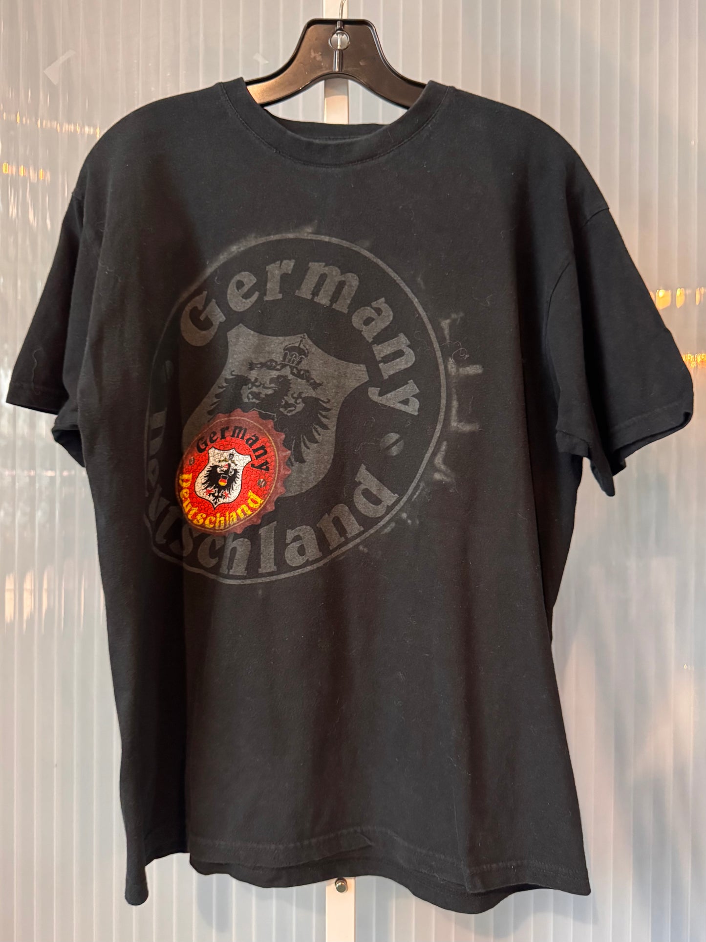 1990s Germany Black T-Shirt