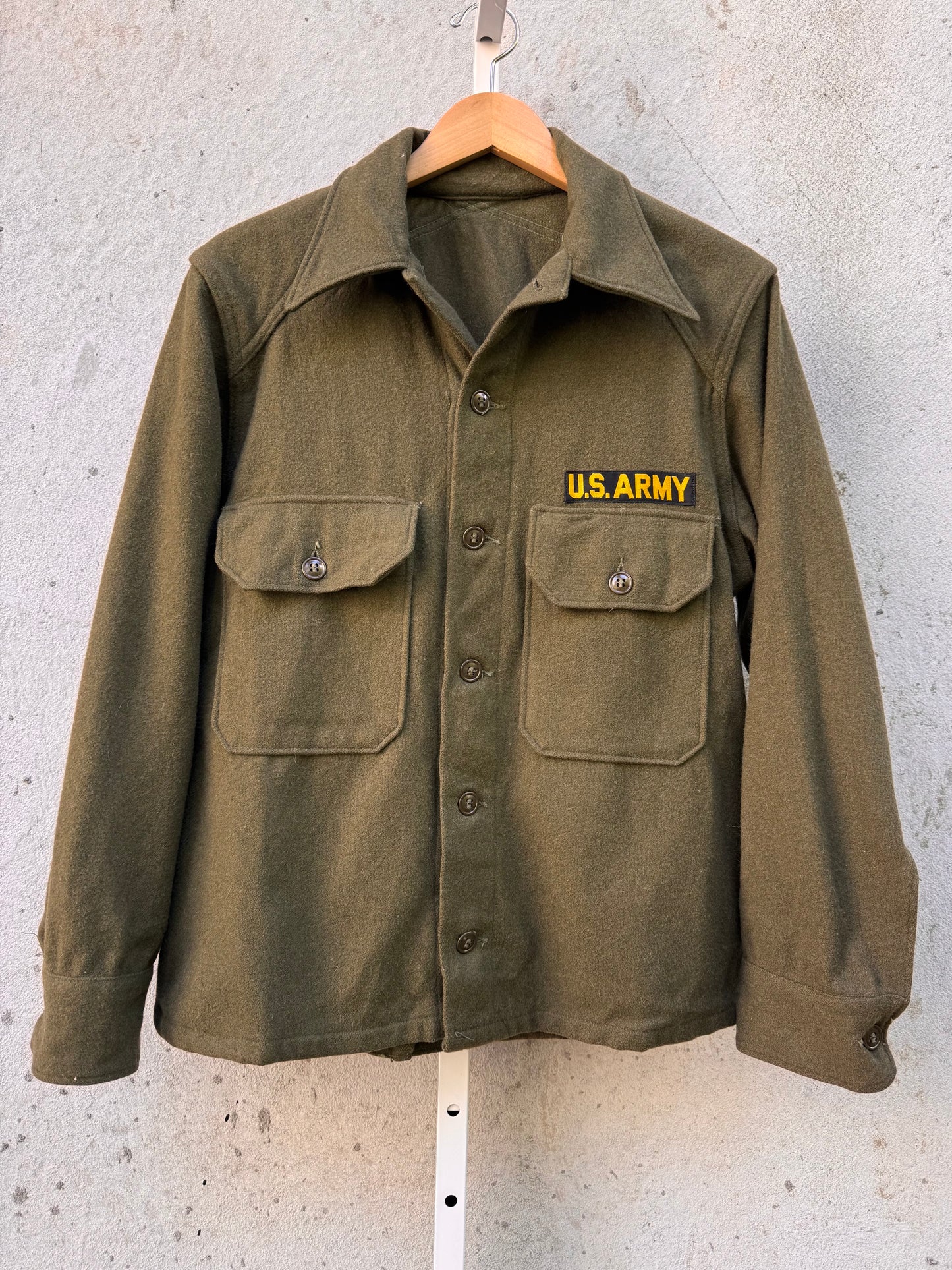 1960s U.S. Army Green Wool Jacket