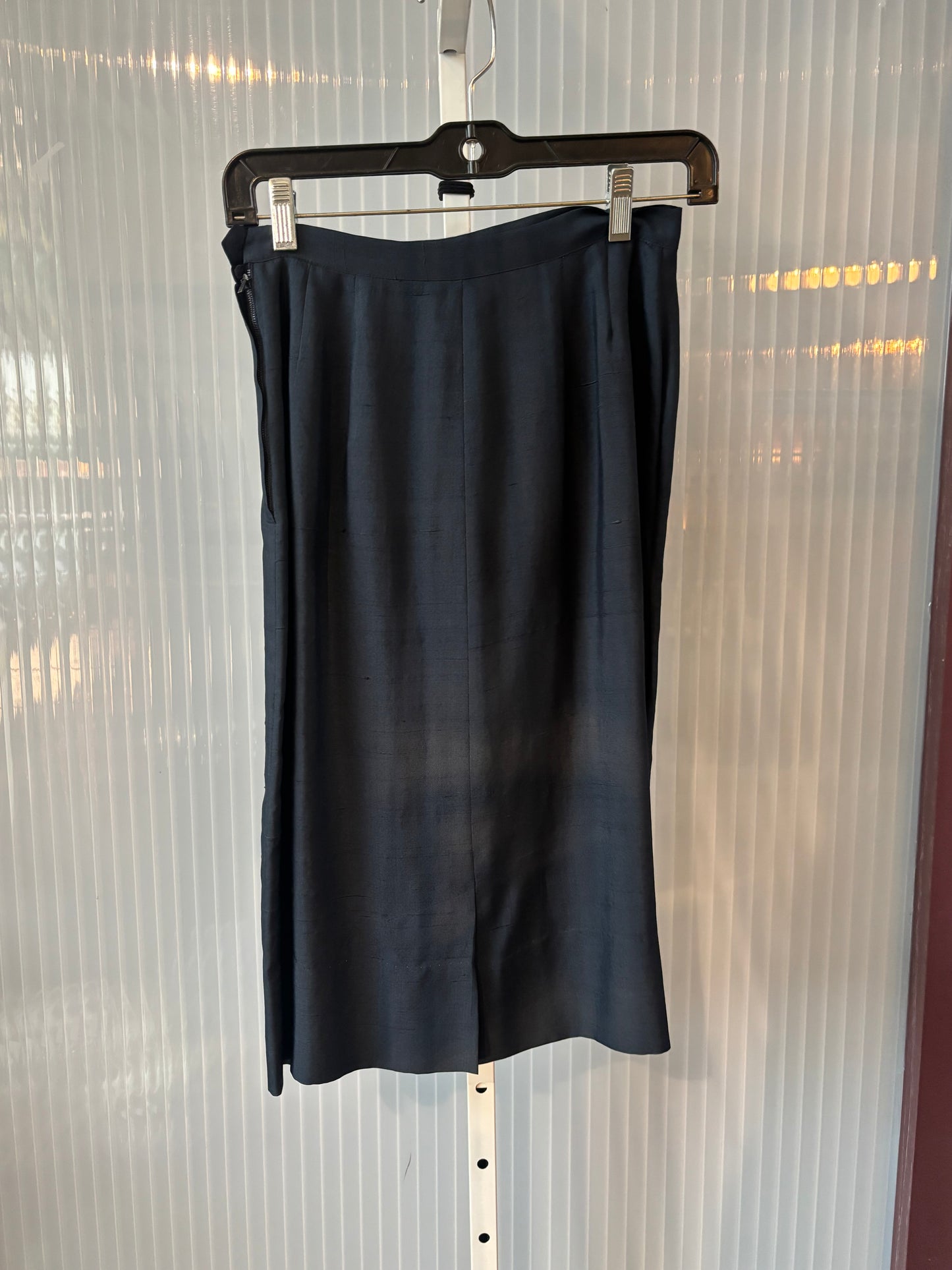 1940s Edward Barry Navy Blue Skirt & Jacket