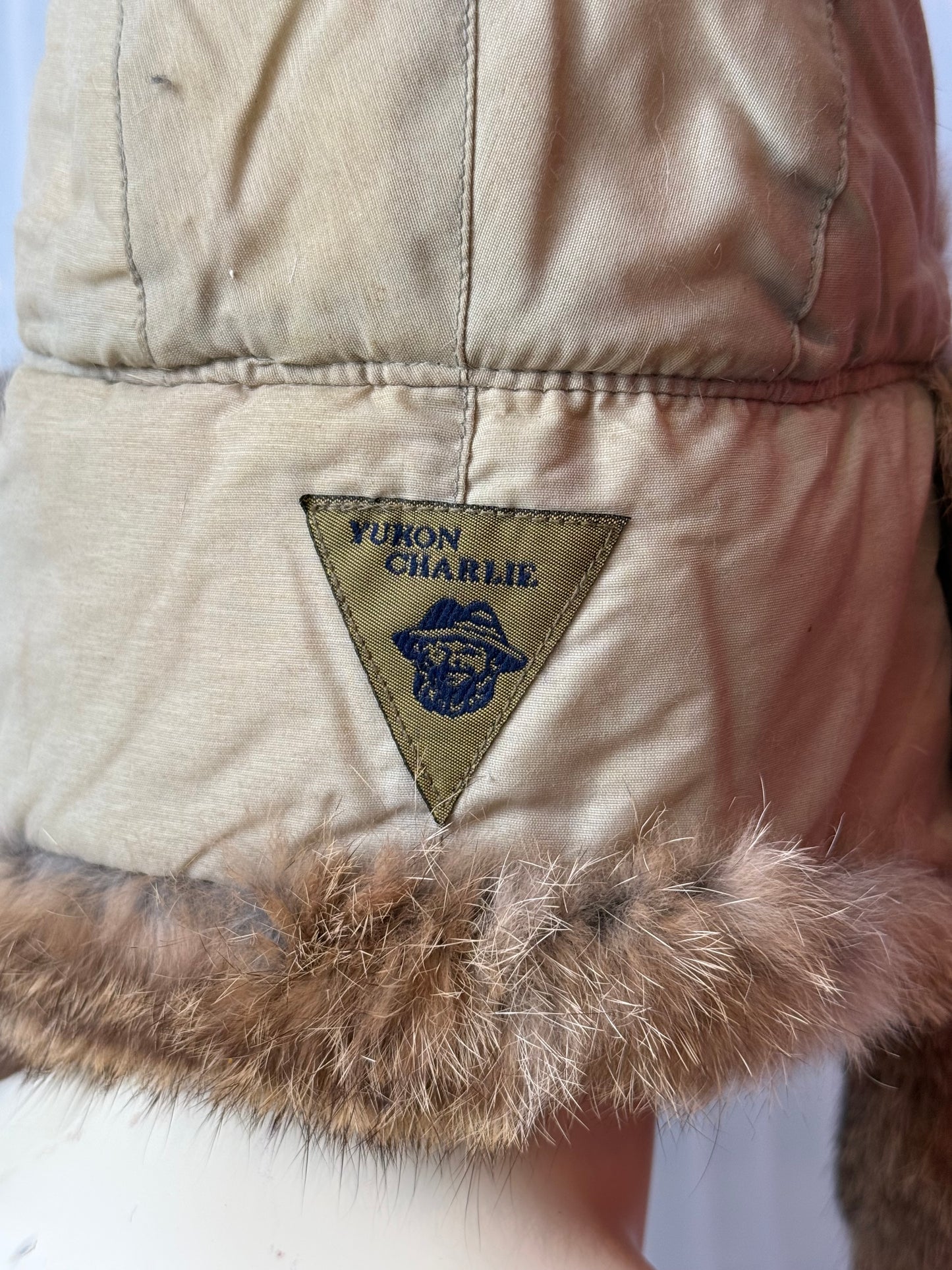 Tan Fur Ushanka / Trapper Hat