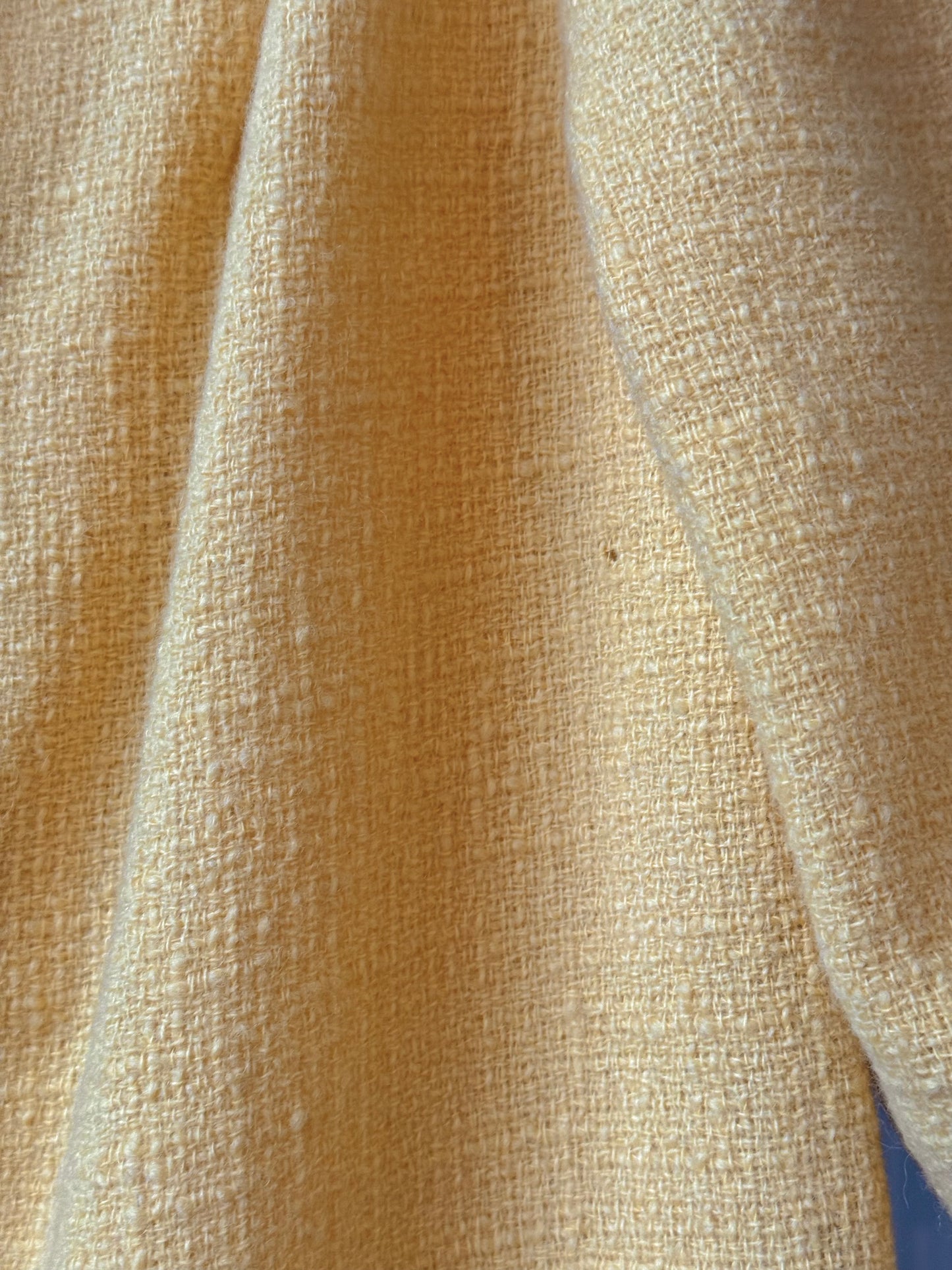 Late 1960s Bright Yellow Boucle Coat