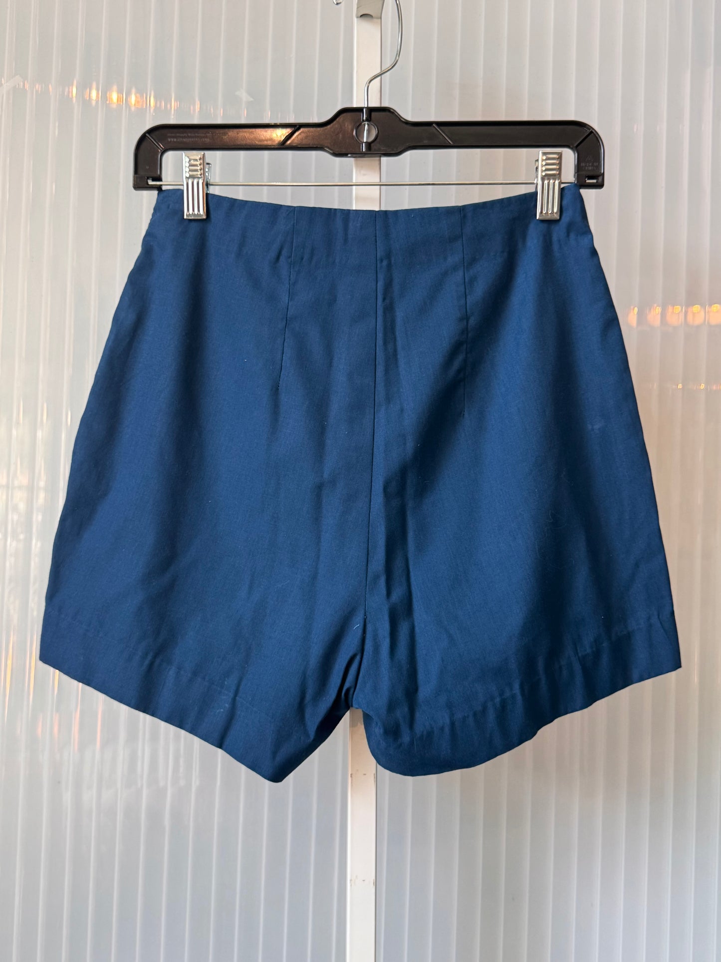 1940s Royal Blue High-waisted Bloomer Gym Shorts