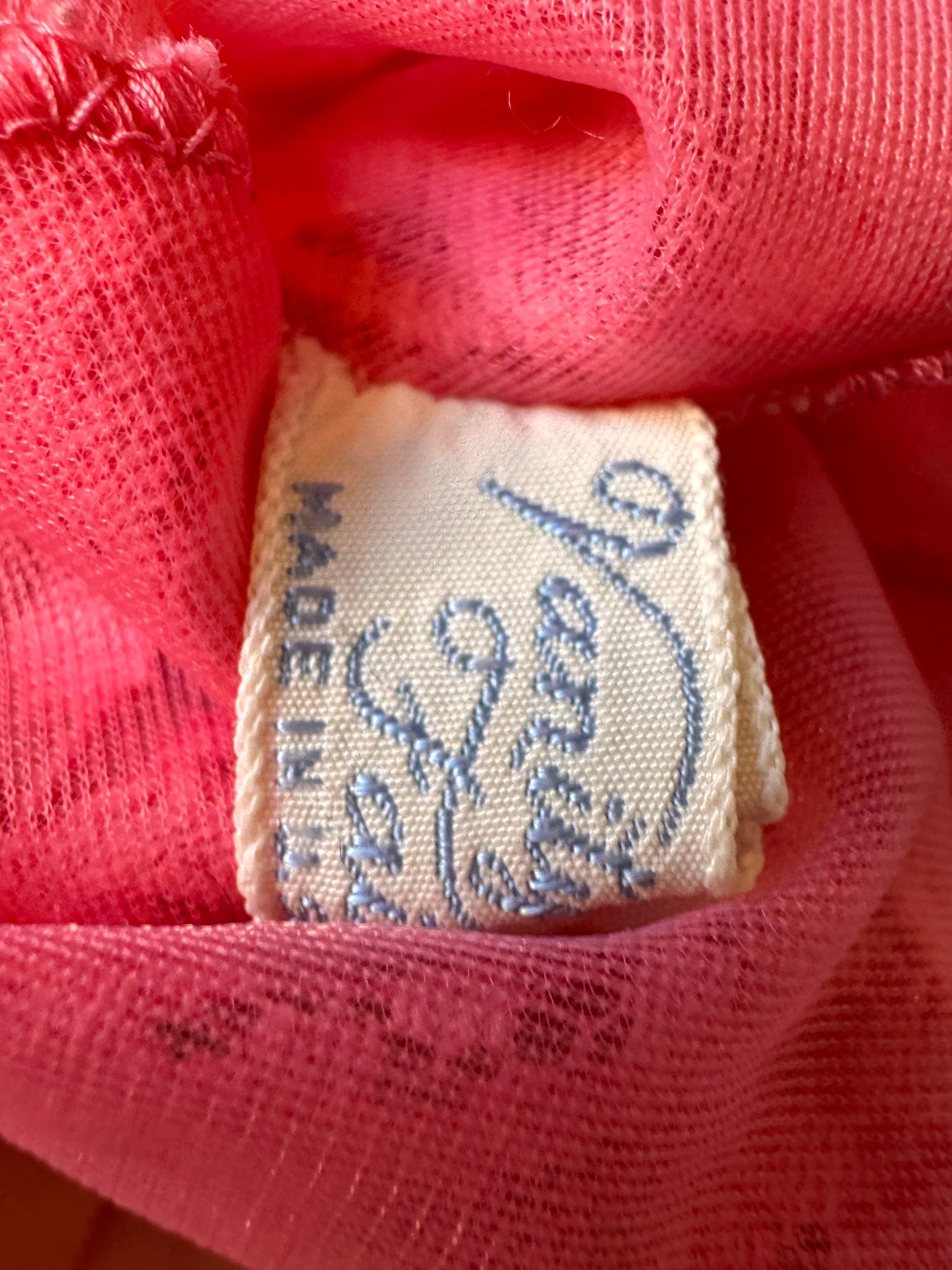 1950s Bright Pink Slip