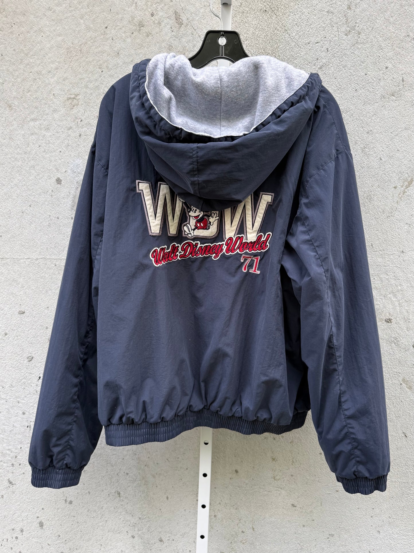 1990s Walt Disney World Zip-Up Jacket w/ Hood
