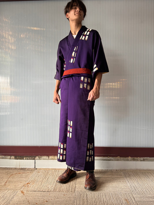 Purple Formal Kimono