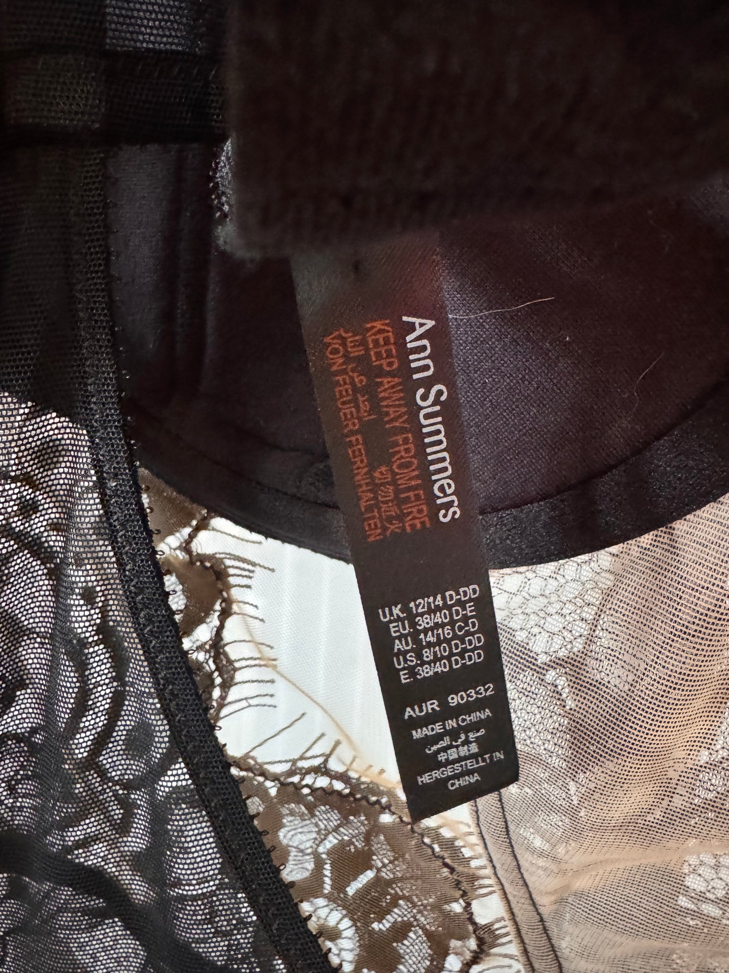 2010s Black Lace Bodycon Corset Dress