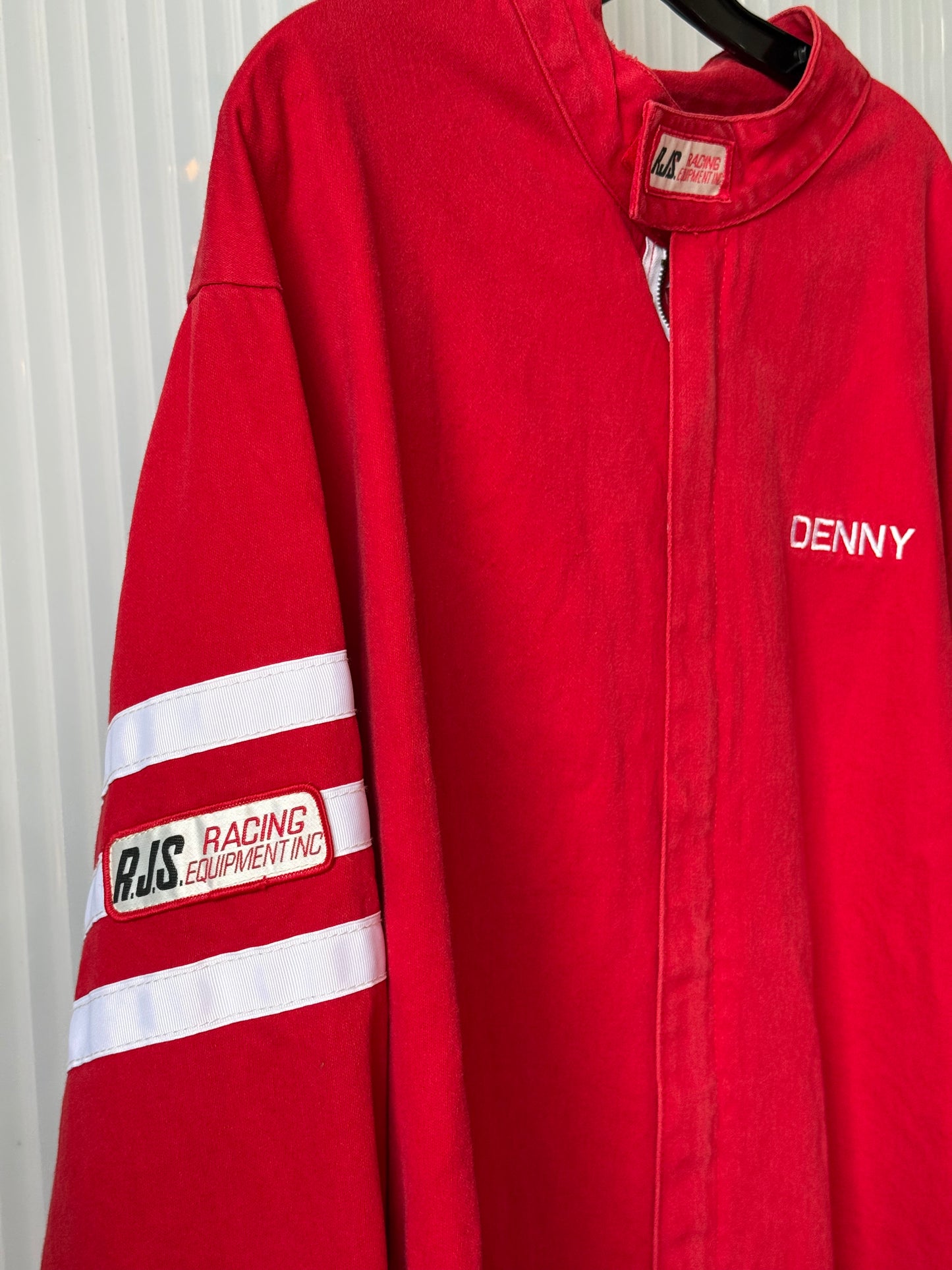 1980s Red Racing Jacket