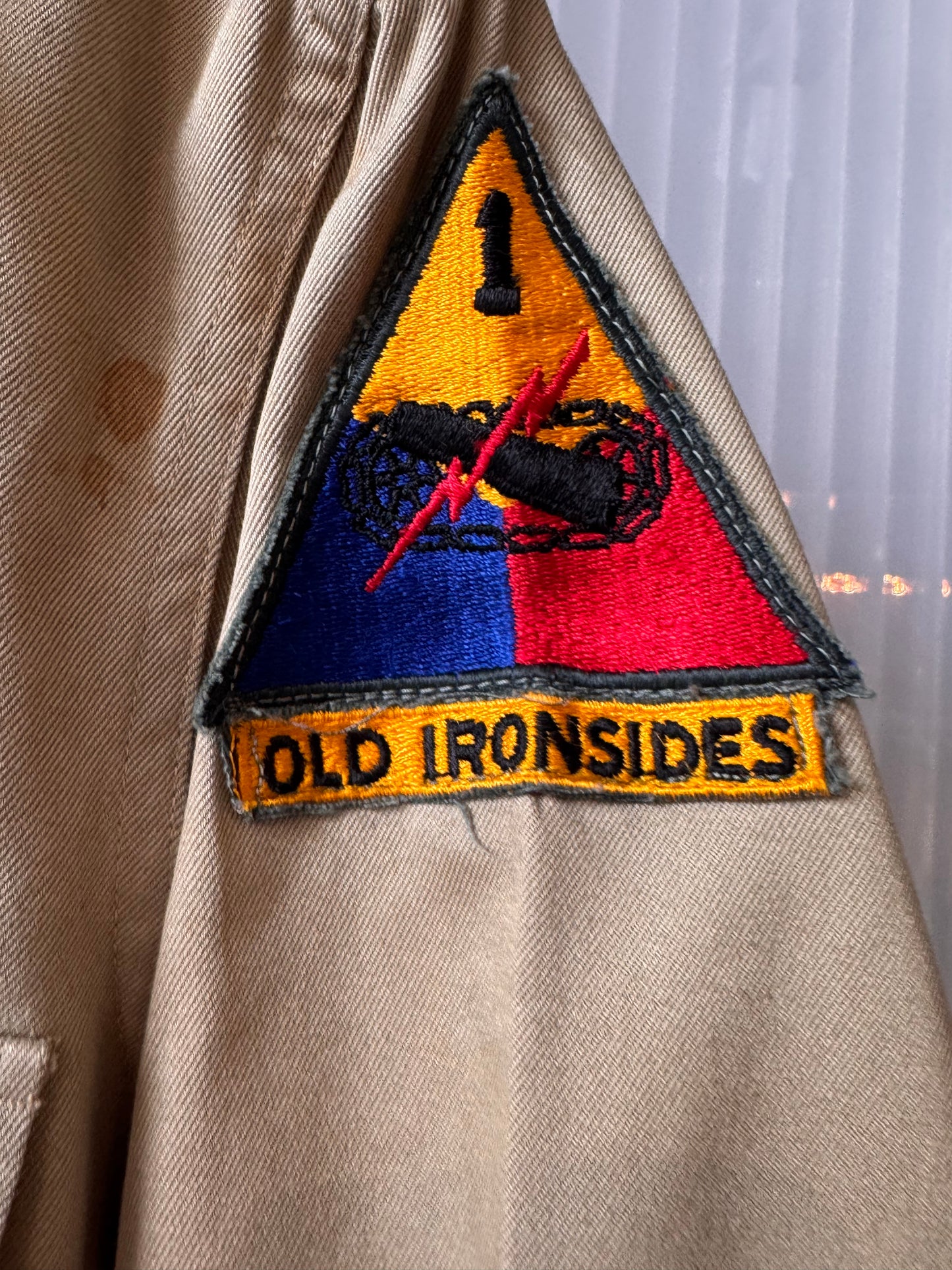 1970s Elbeco Regulation Khaki Uniform Shirt