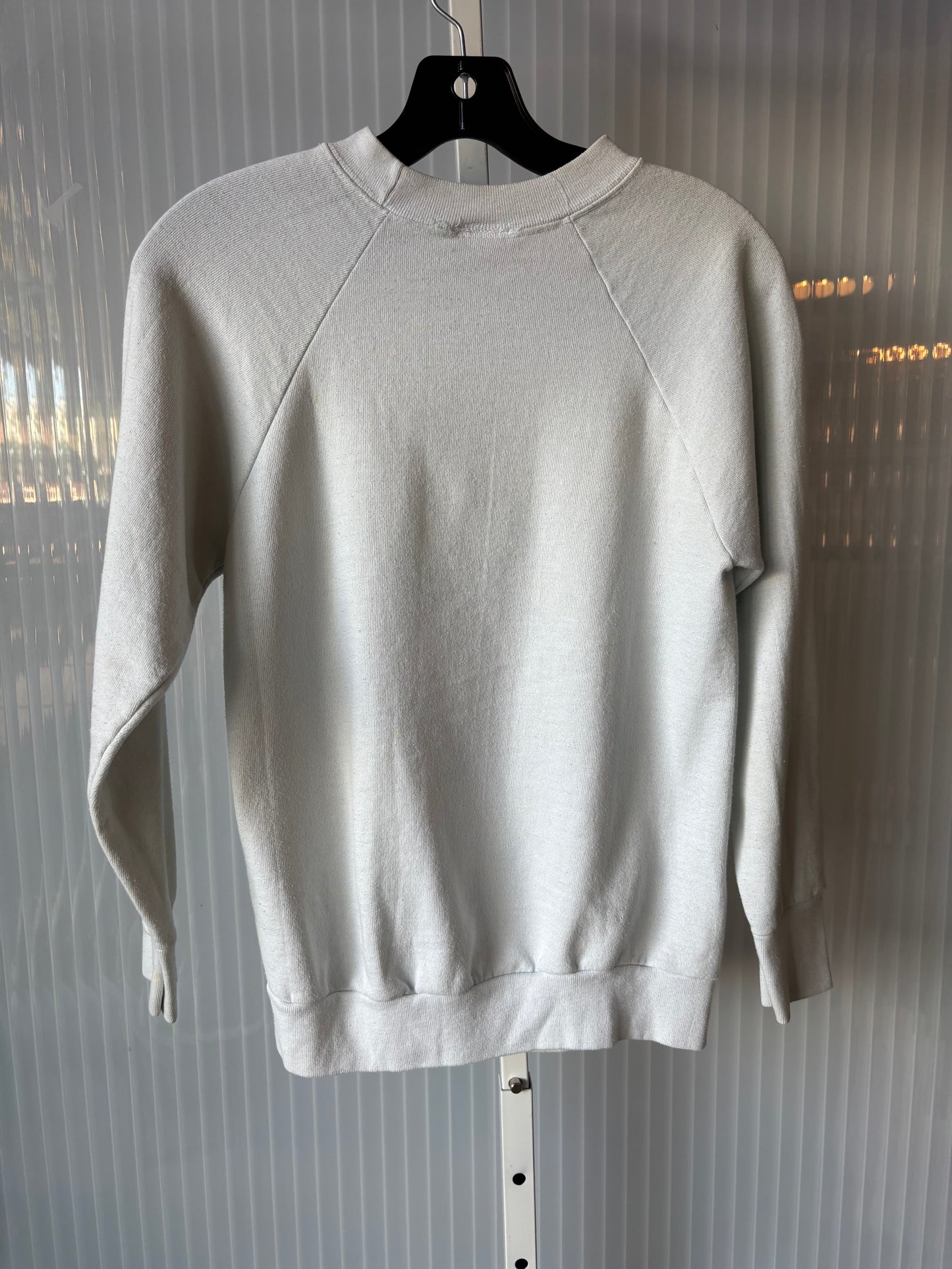 1990s Grey Sleepy Clown Sweater