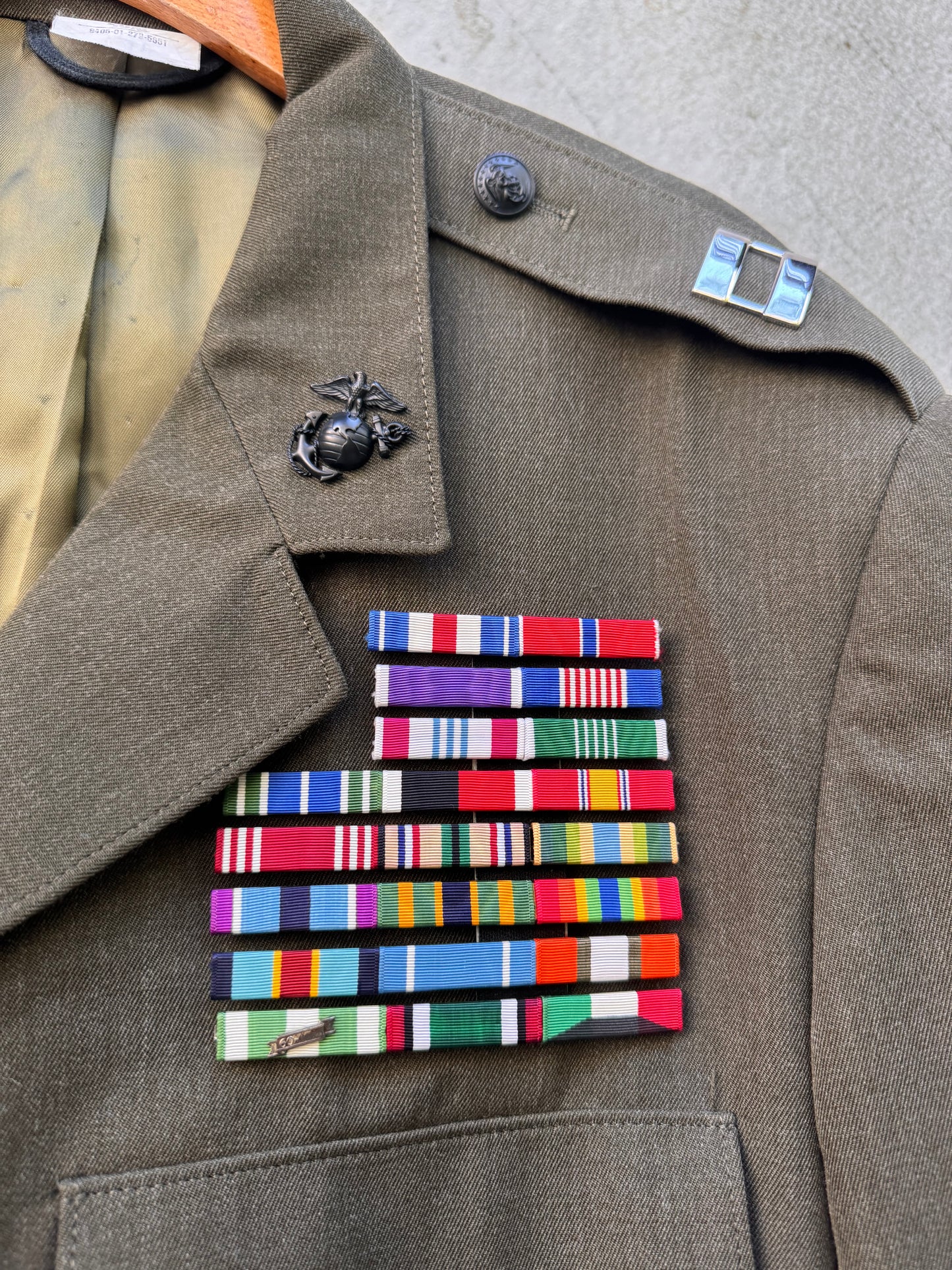 U.S.M.C. Officer's Service Alpha Dress Uniform Jacket