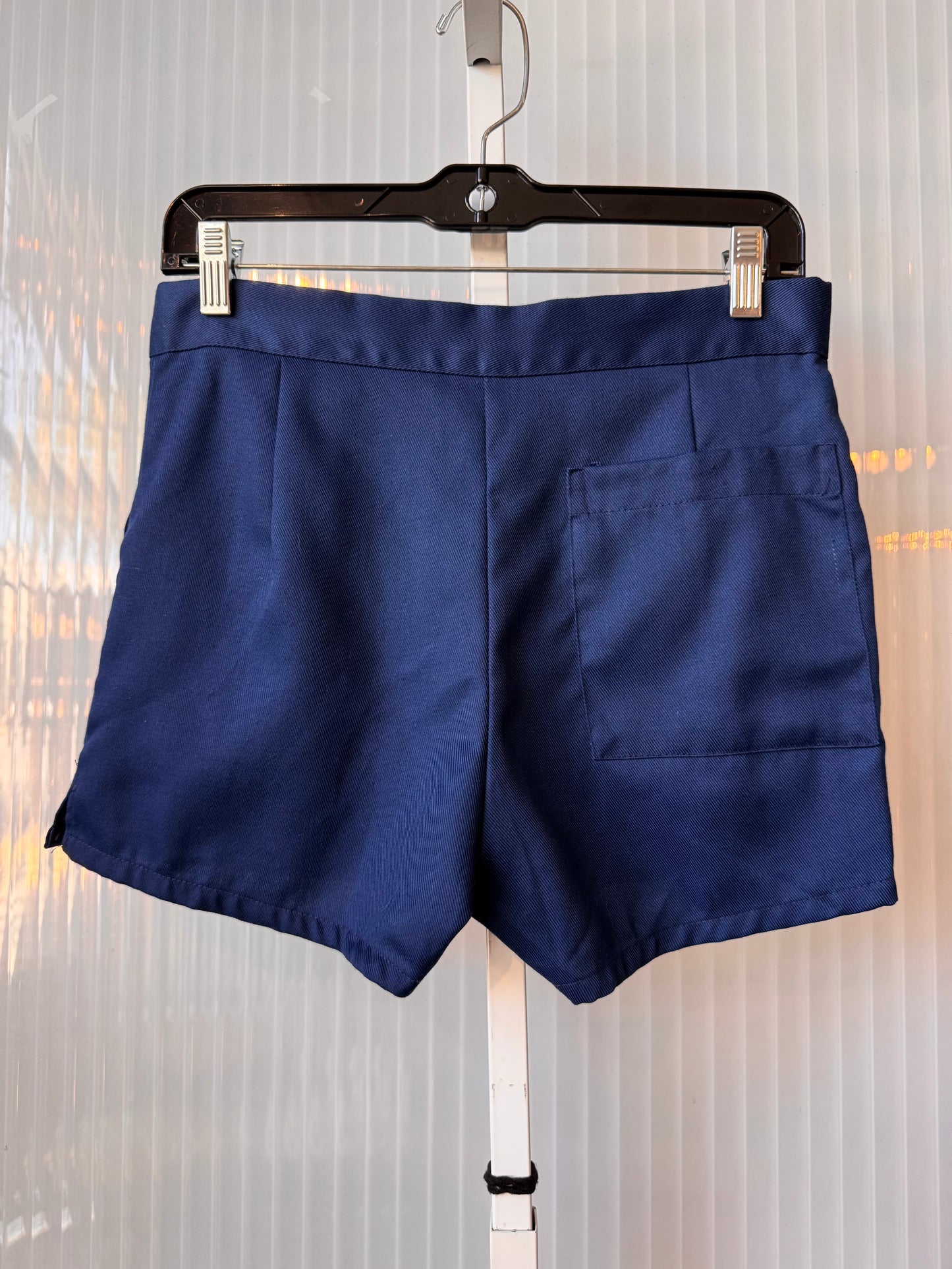 1970s Navy Blue Tennis Shorts