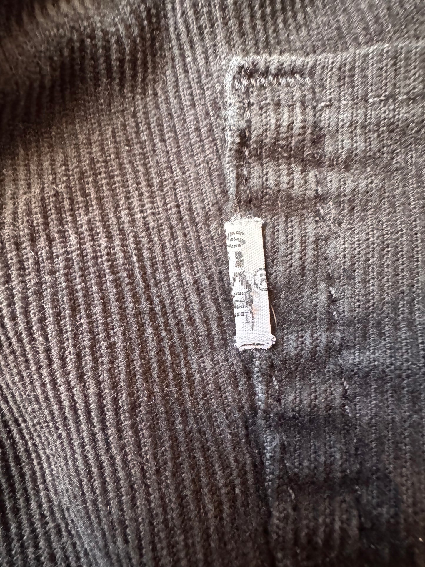 Y2K Levi’s Black Corduroy Skinny Jeans