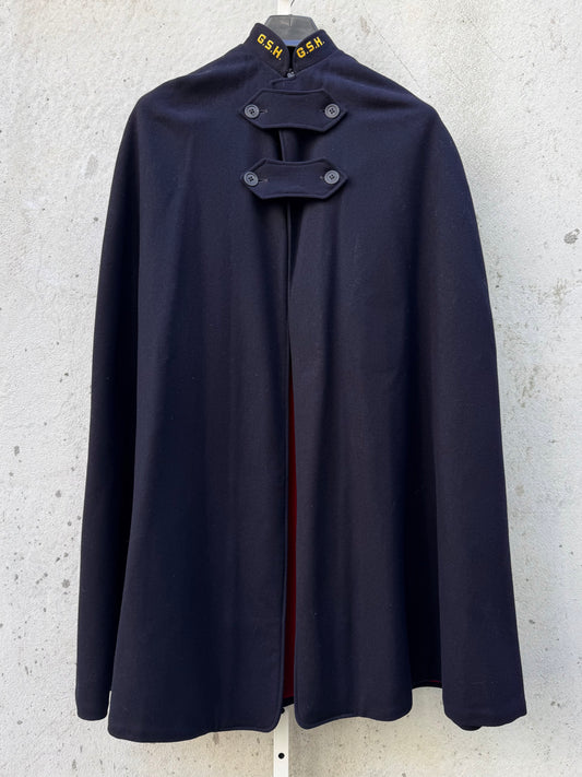 1940s WWII Navy Blue Nurse's Cape