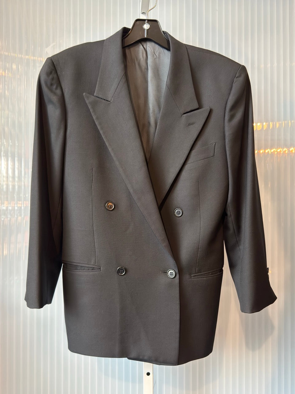 1980s Giorgio Armani Black Suit Jacket