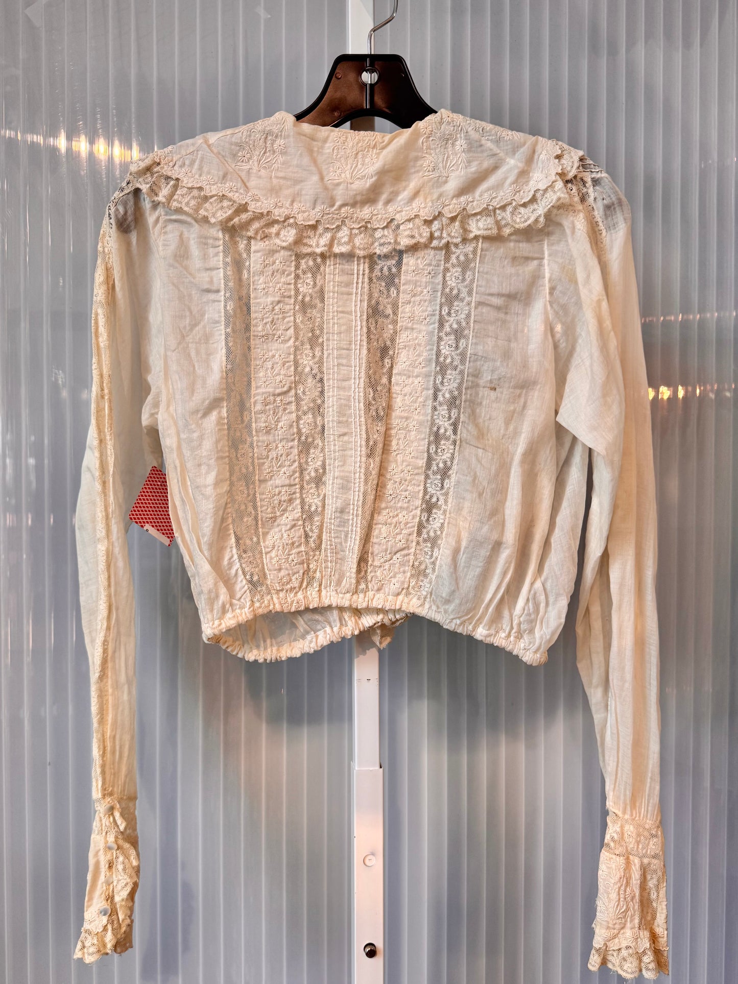 Edwardian Cream Lace Blouse
