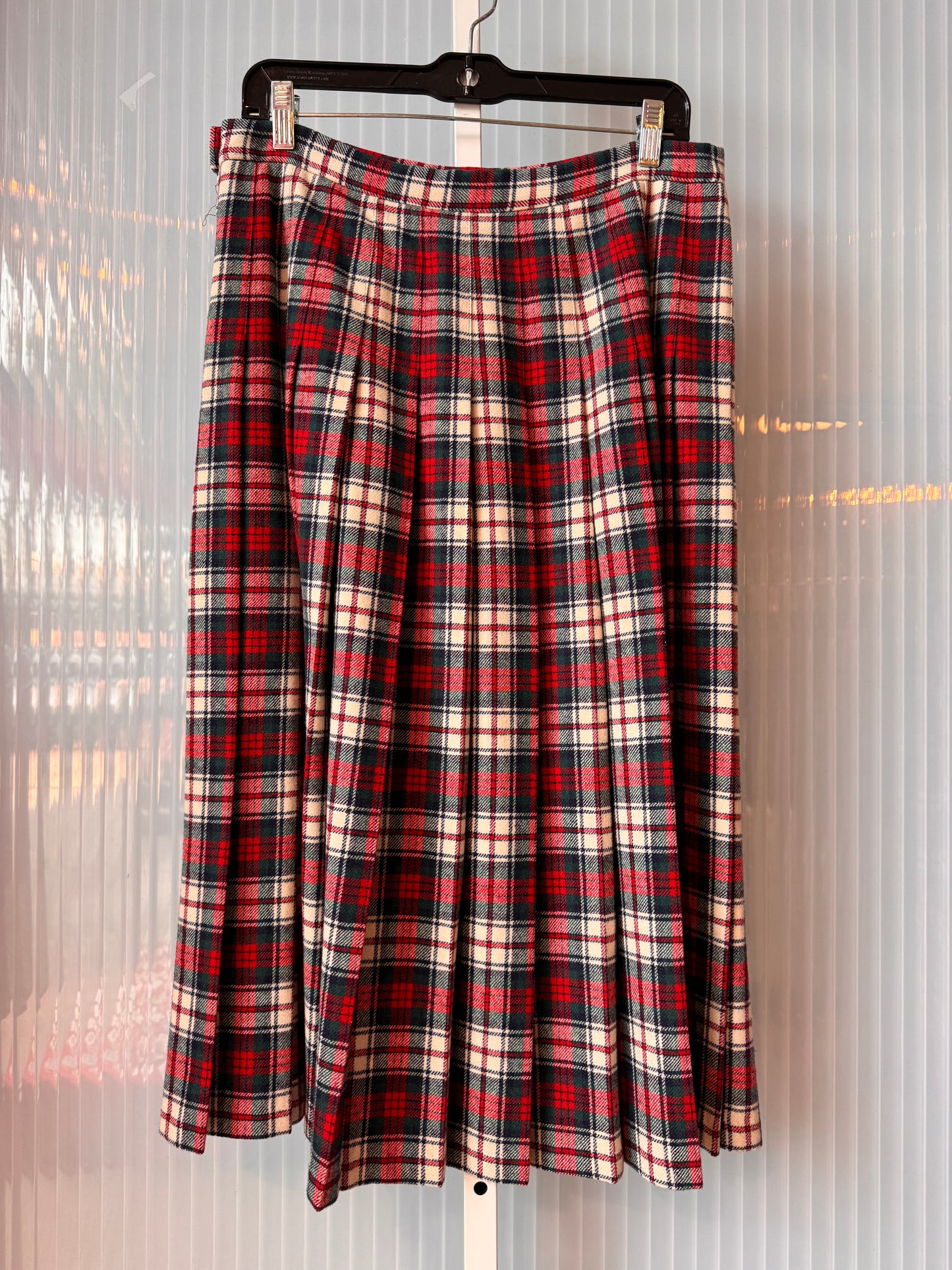 1960s Pendleton Wool Plaid Skirt & Blazer Set
